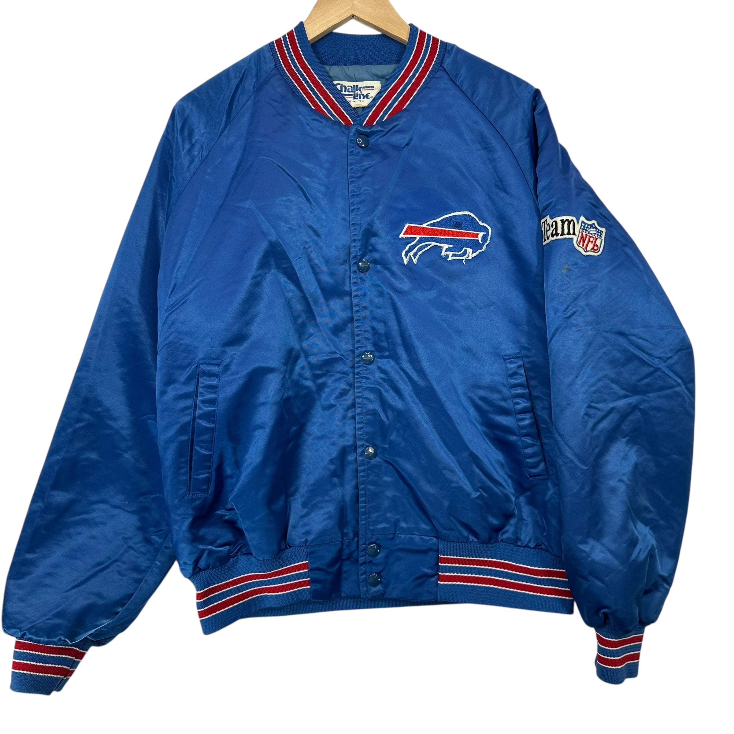 Vintage Buffalo Bills Satin Jacket Large