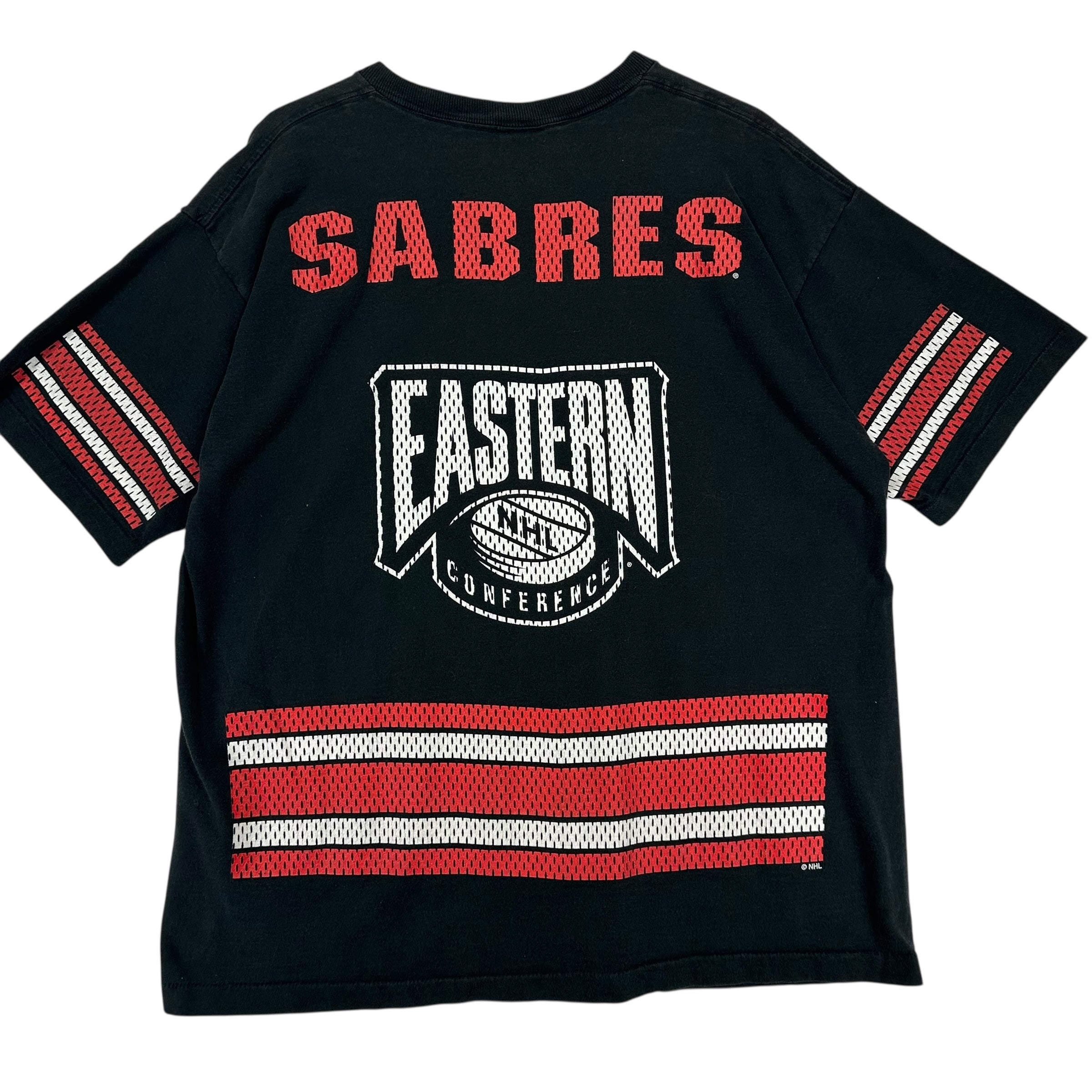 Vintage Buffalo Sabres All Over Print Shirt XL