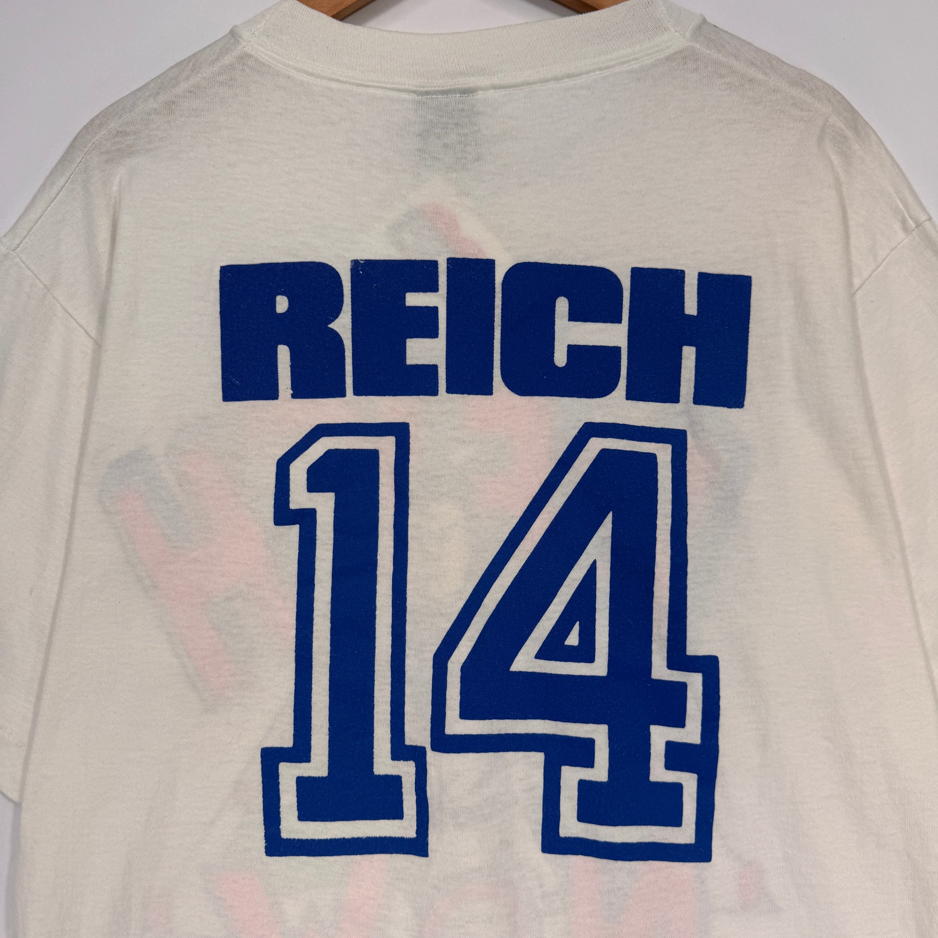 Vintage Buffalo Bills Frank Reich Cartoon Shirt XL