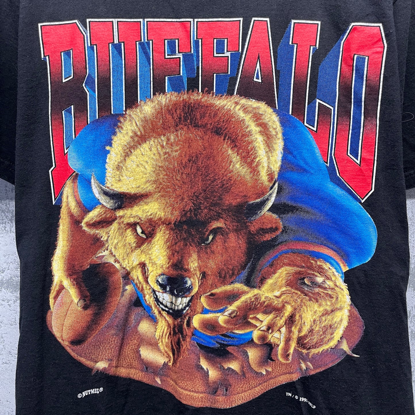 Vintage Buffalo Bills Breakthrough Double Sided Shirt XL