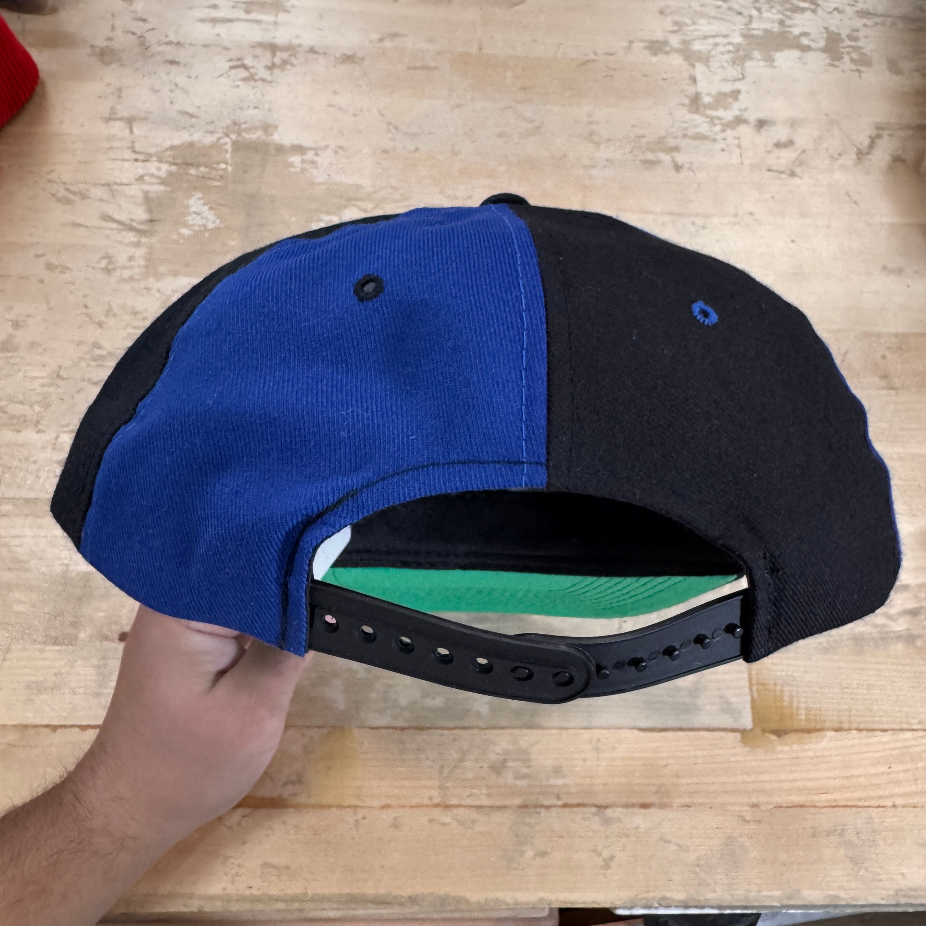 Vintage Buffalo Bills Super Bowl XXVII Color Block Snapback Hat