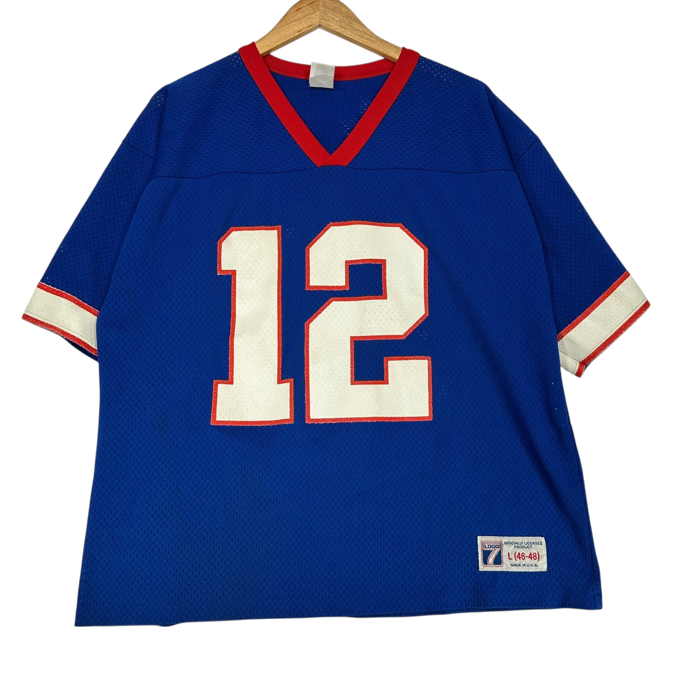 Vintage Buffalo Bills Jim Kelly Jersey Shirt Large