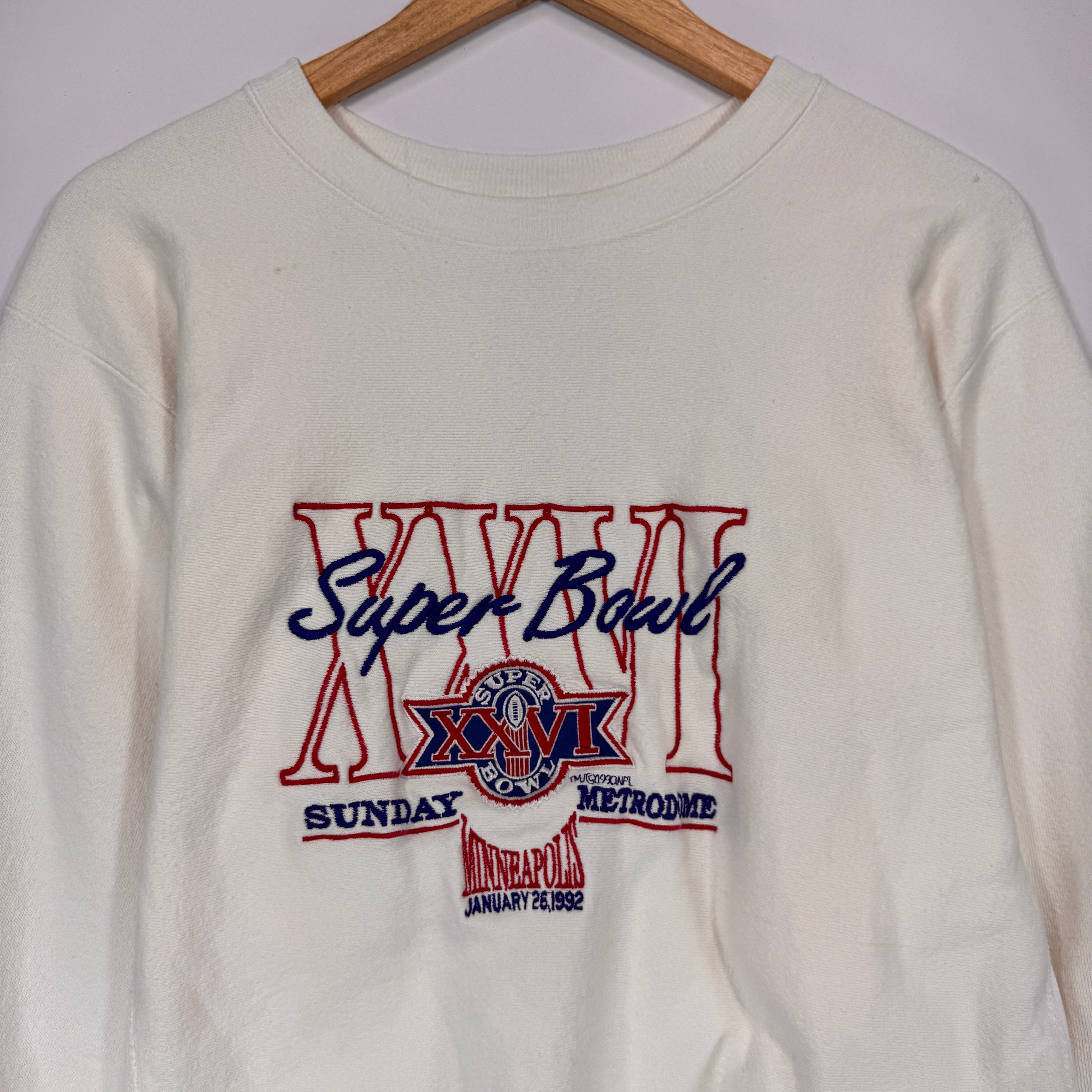 Vintage Buffalo Bills 1992 Super Bowl Crewneck Sweatshirt Large