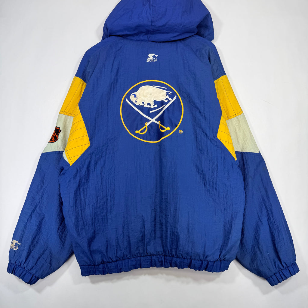 Vintage Buffalo Sabres Starter Pullover Jacket Large