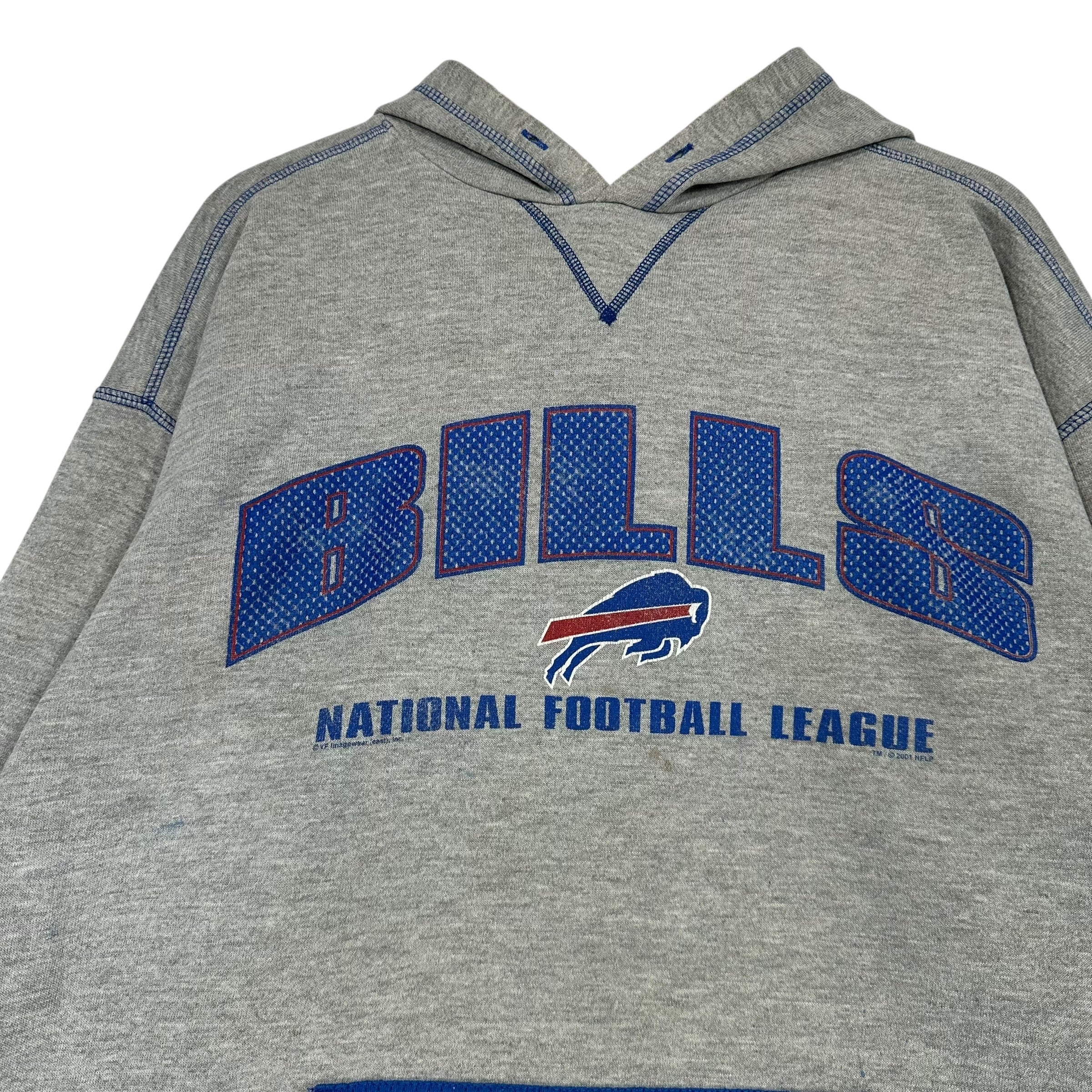 Vintage Buffalo Bills Hoodie Sweatshirt XL