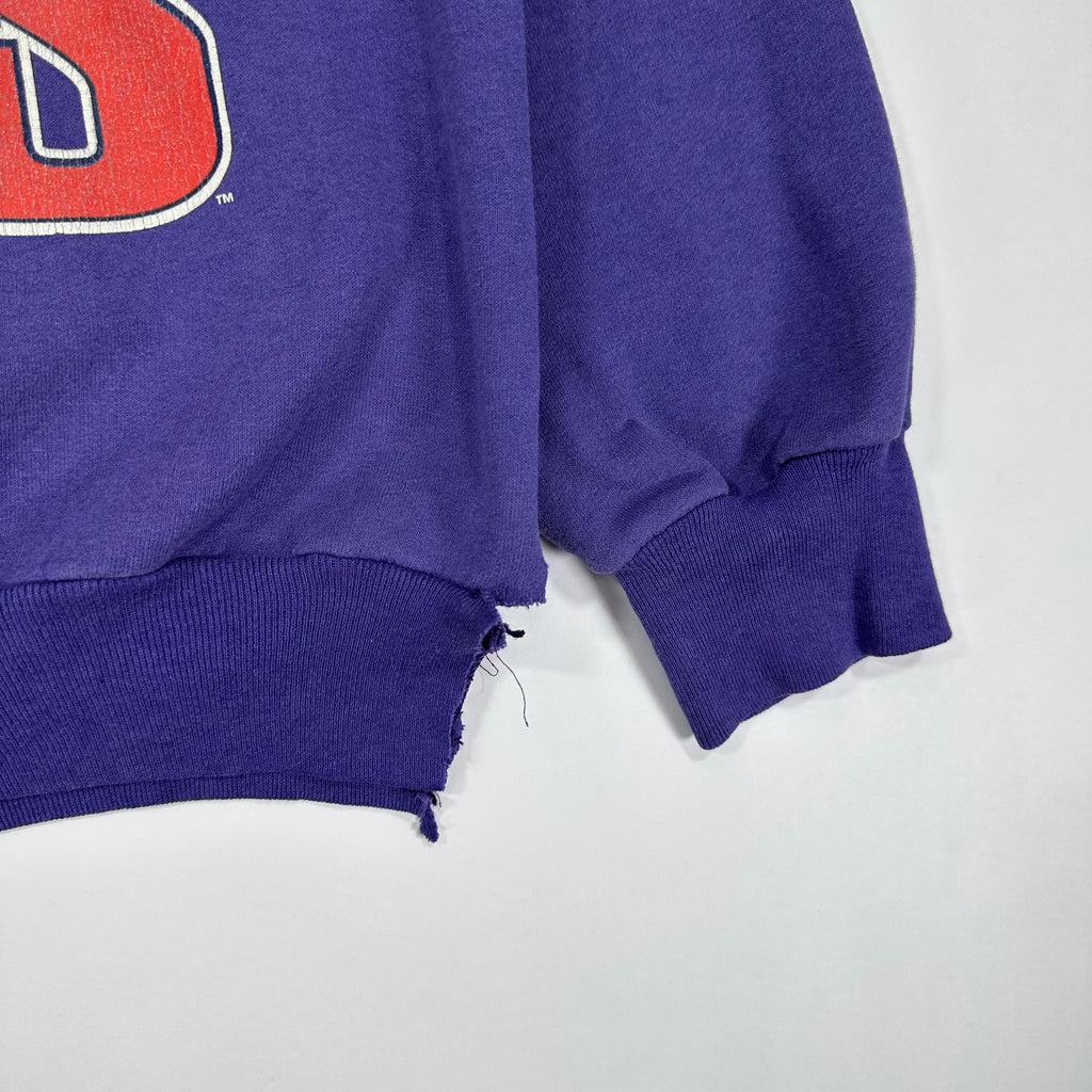 Vintage Buffalo Bills 1991 AFC Champs Purple Crewneck Sweatshirt Medium