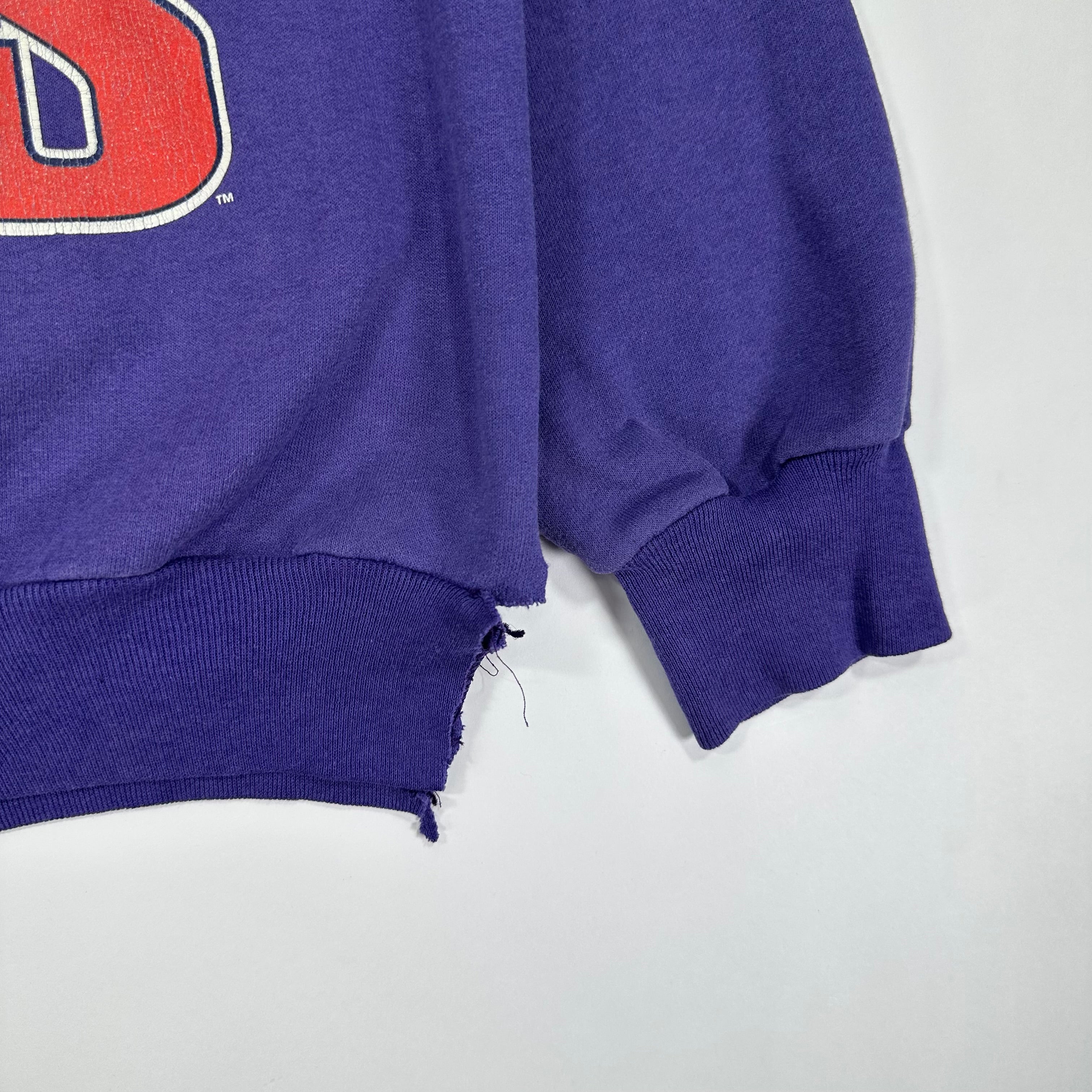 Vintage Buffalo Bills 1991 AFC Champs Purple Crewneck Sweatshirt Medium