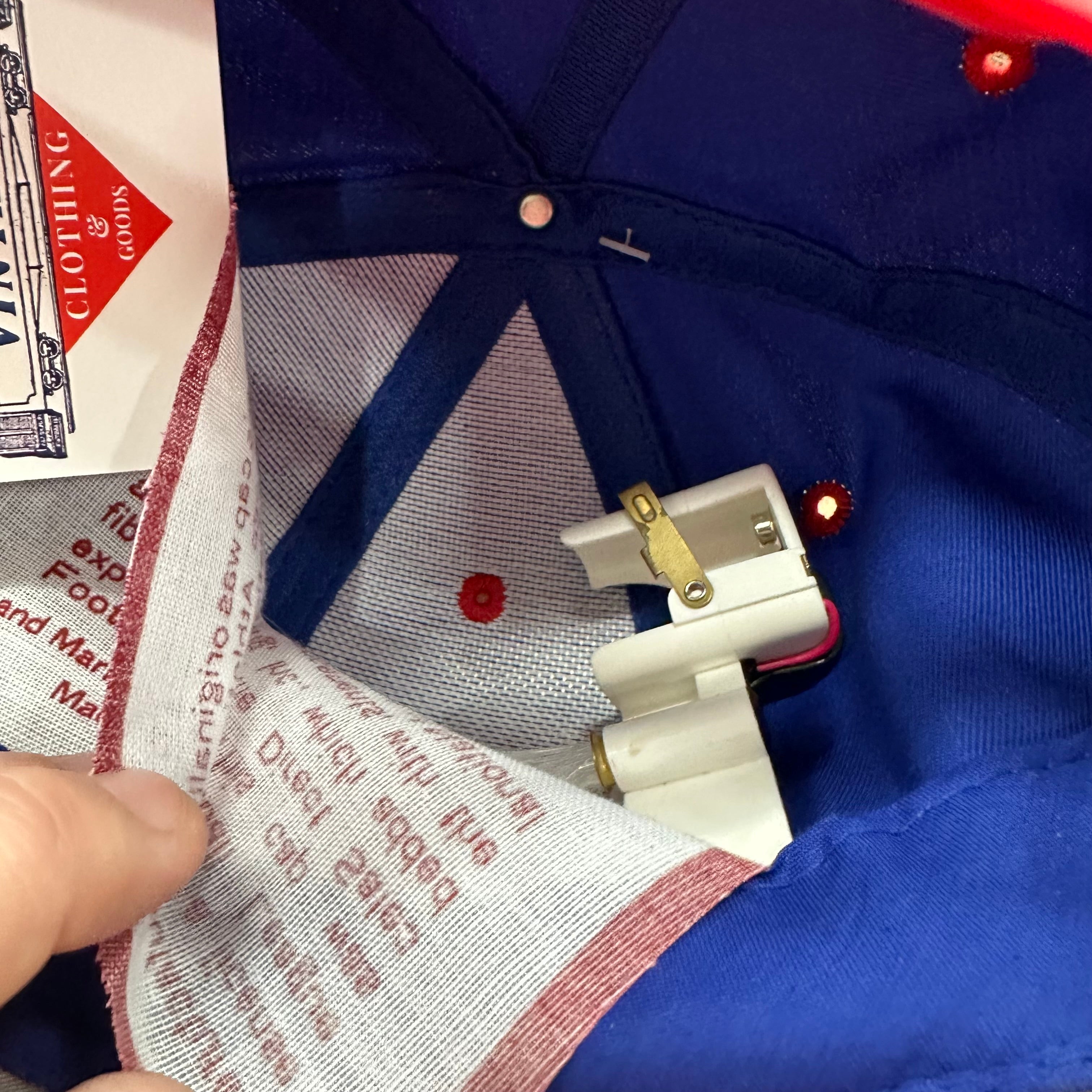 Vintage Buffalo Bills Light Up Hat