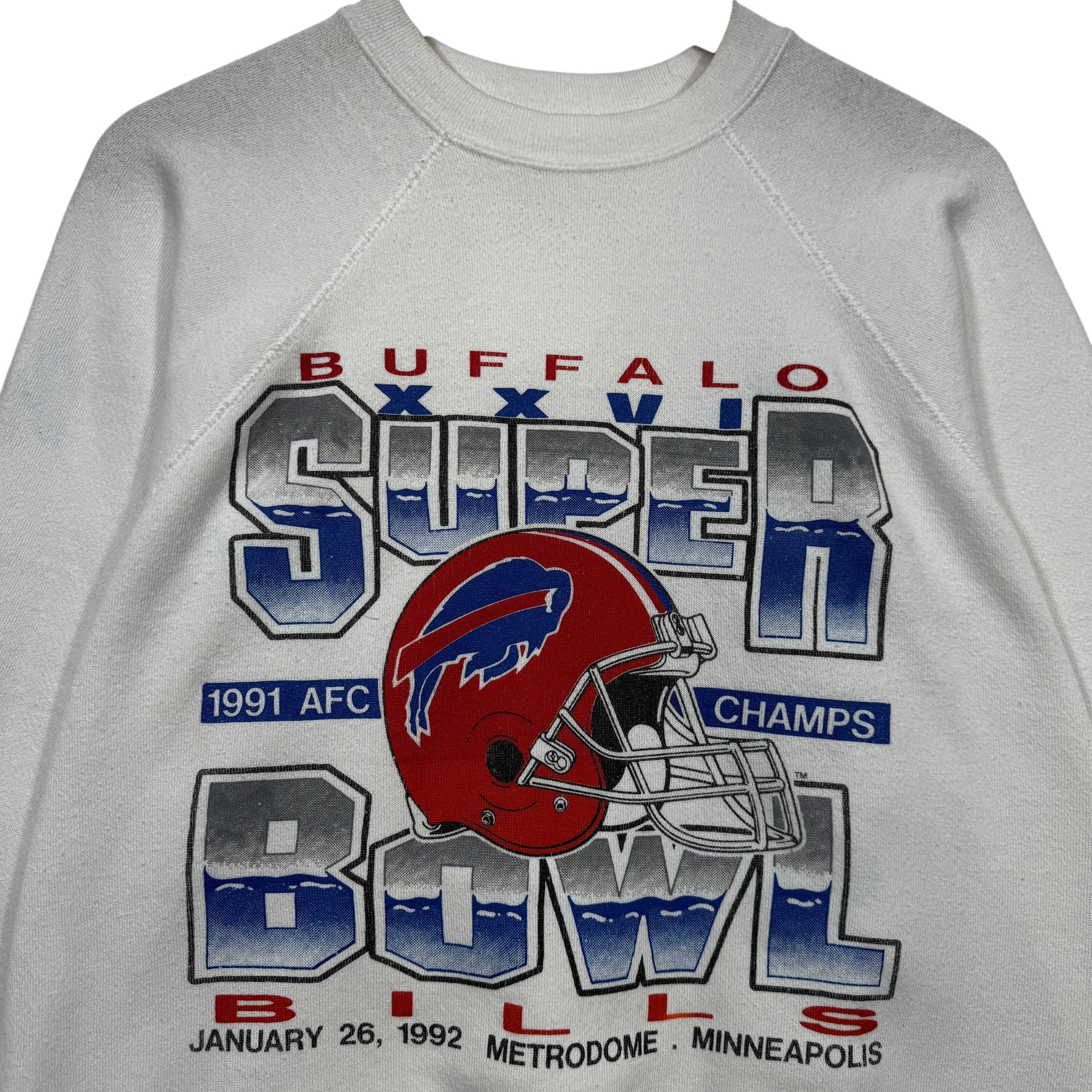 Vintage Buffalo Bills 1992 Super Bowl Crewneck Sweatshirt XL