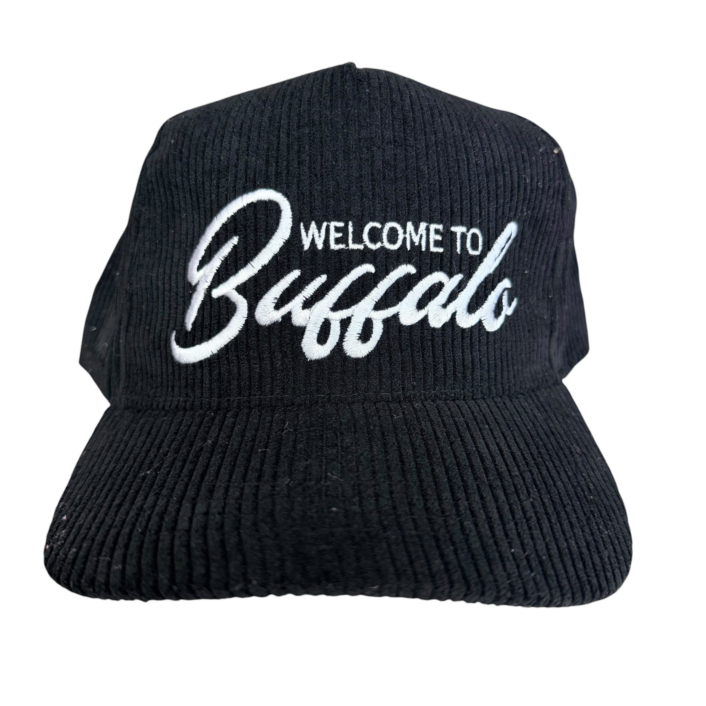 QCV Exclusive Welcome To Buffalo Corduroy Snapback Hat