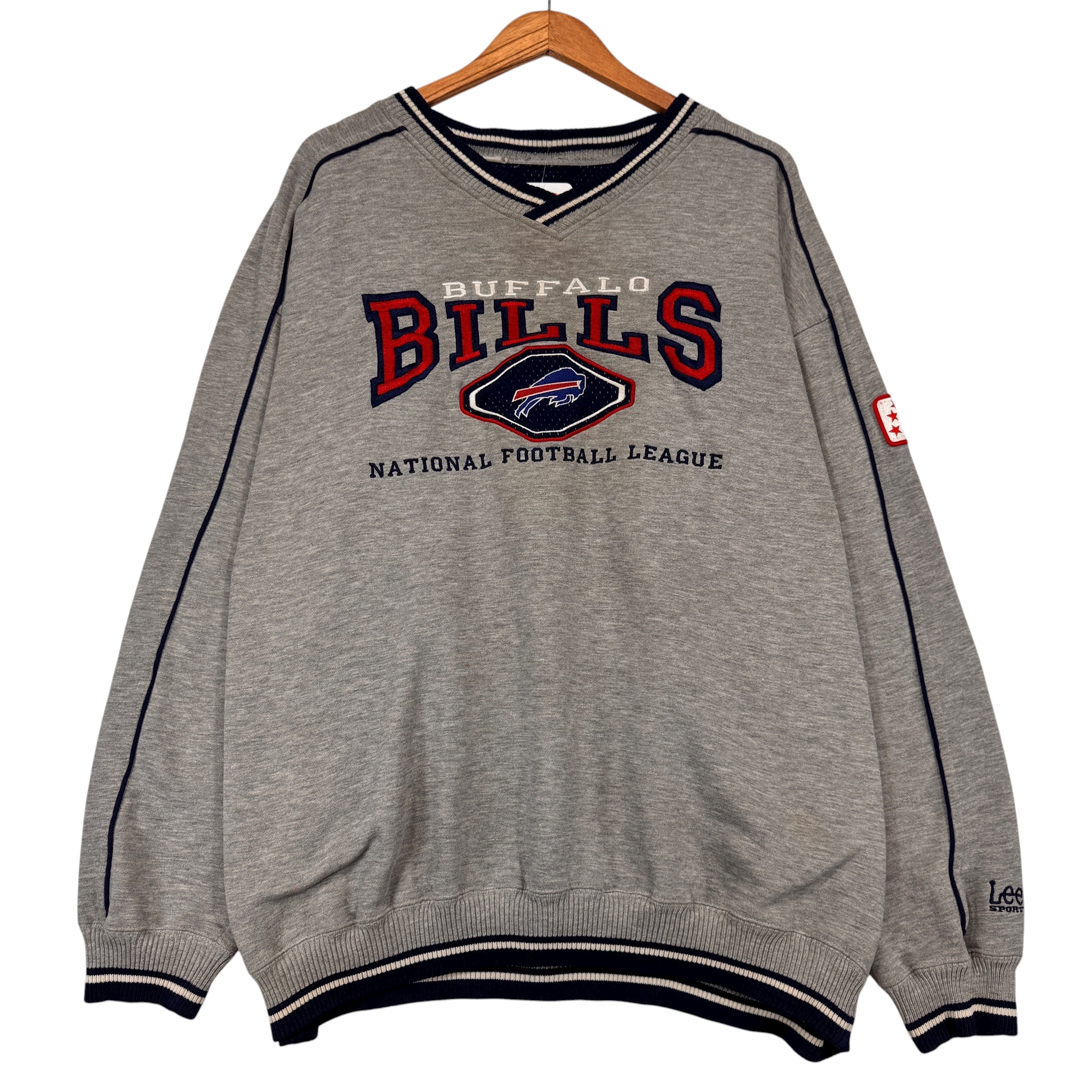 Vintage Buffalo Bills Embroidered Crewneck Sweatshirt XXL