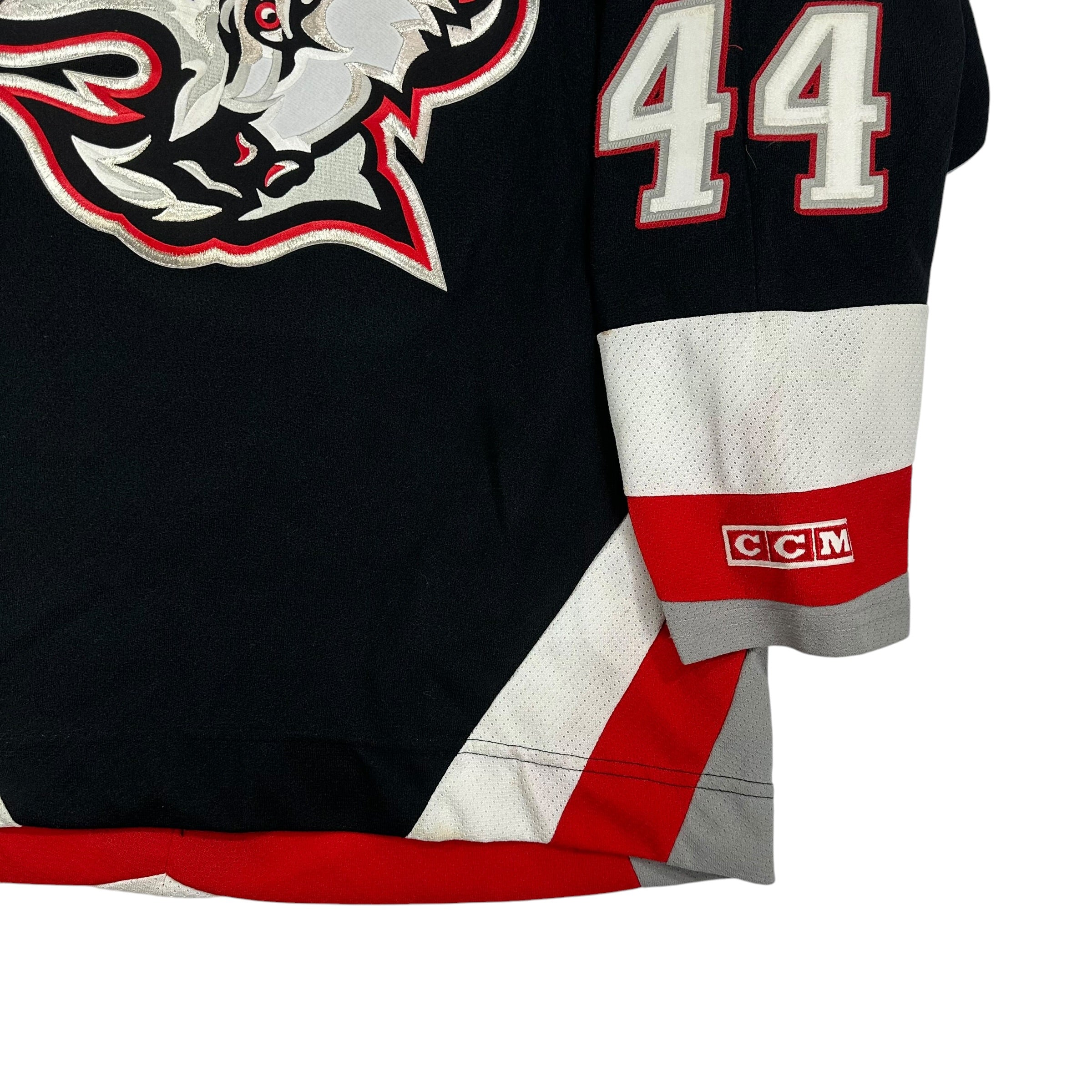 Vintage Buffalo Sabres Alexis Zhitnik Signed Jersey Large