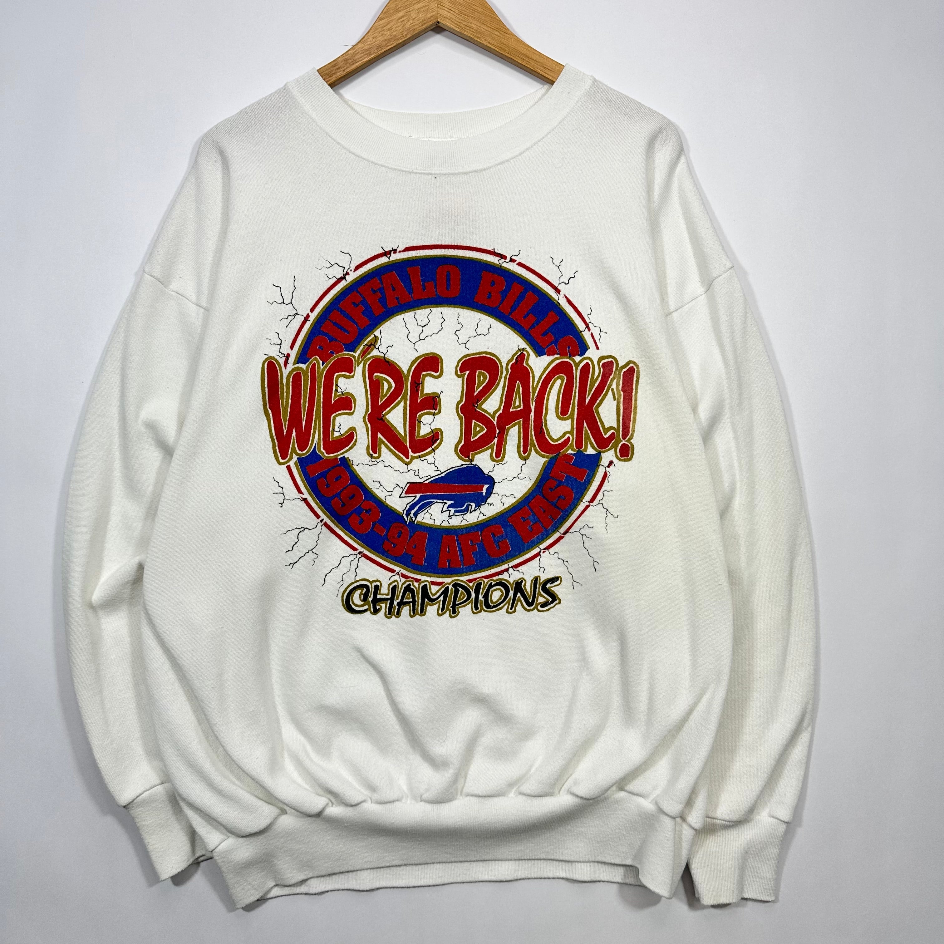 Vintage Buffalo Bills 1994 We’re Back Crewneck Sweatshirt XXL