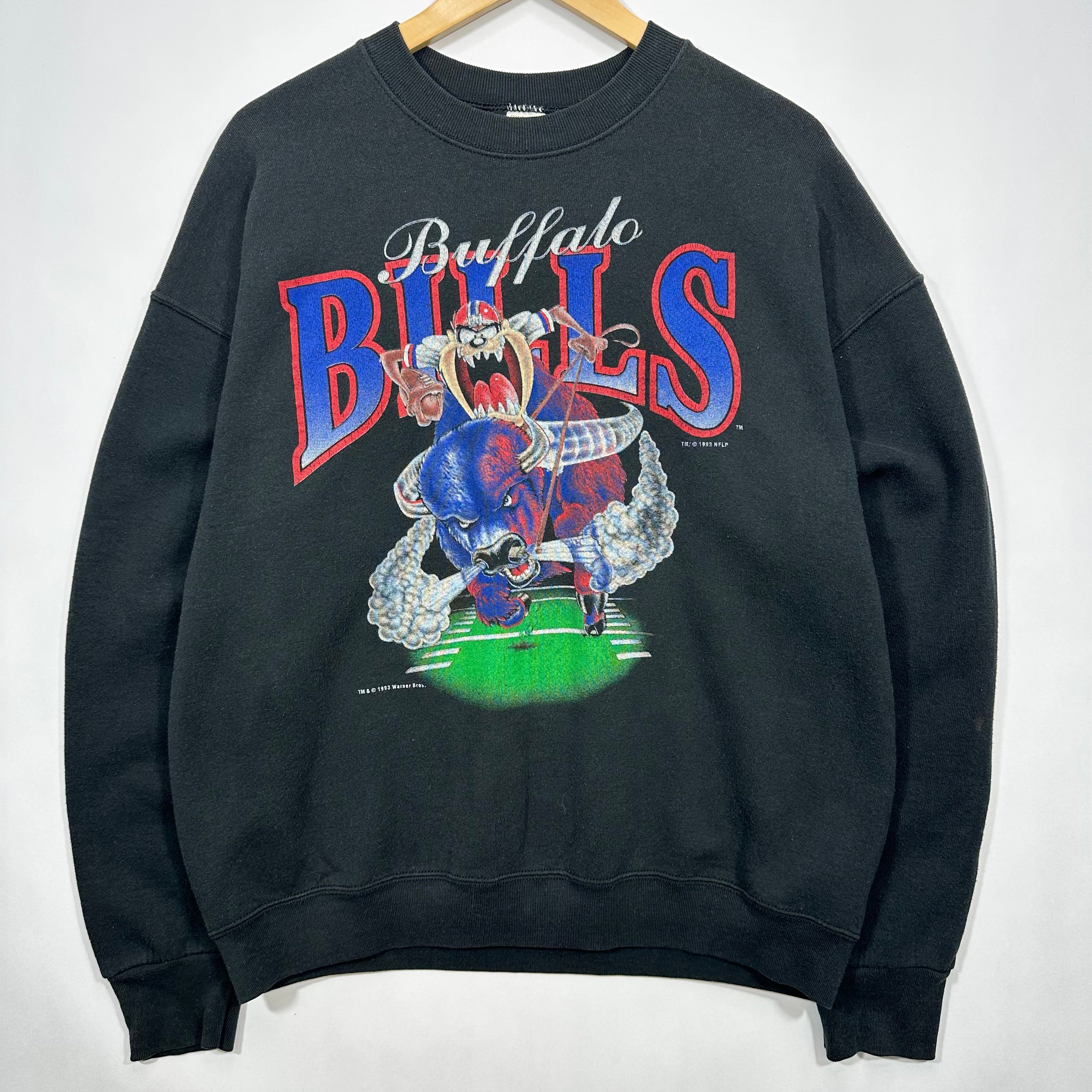 Vintage Buffalo Bills Taz Crewneck Sweatshirt XL