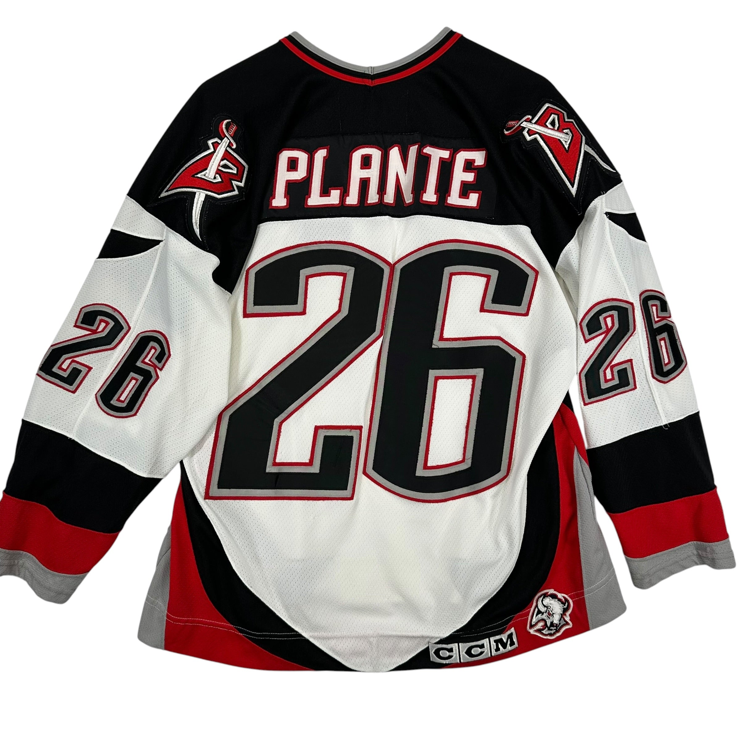 Vintage Buffalo Sabres Derek Plante Jersey Large