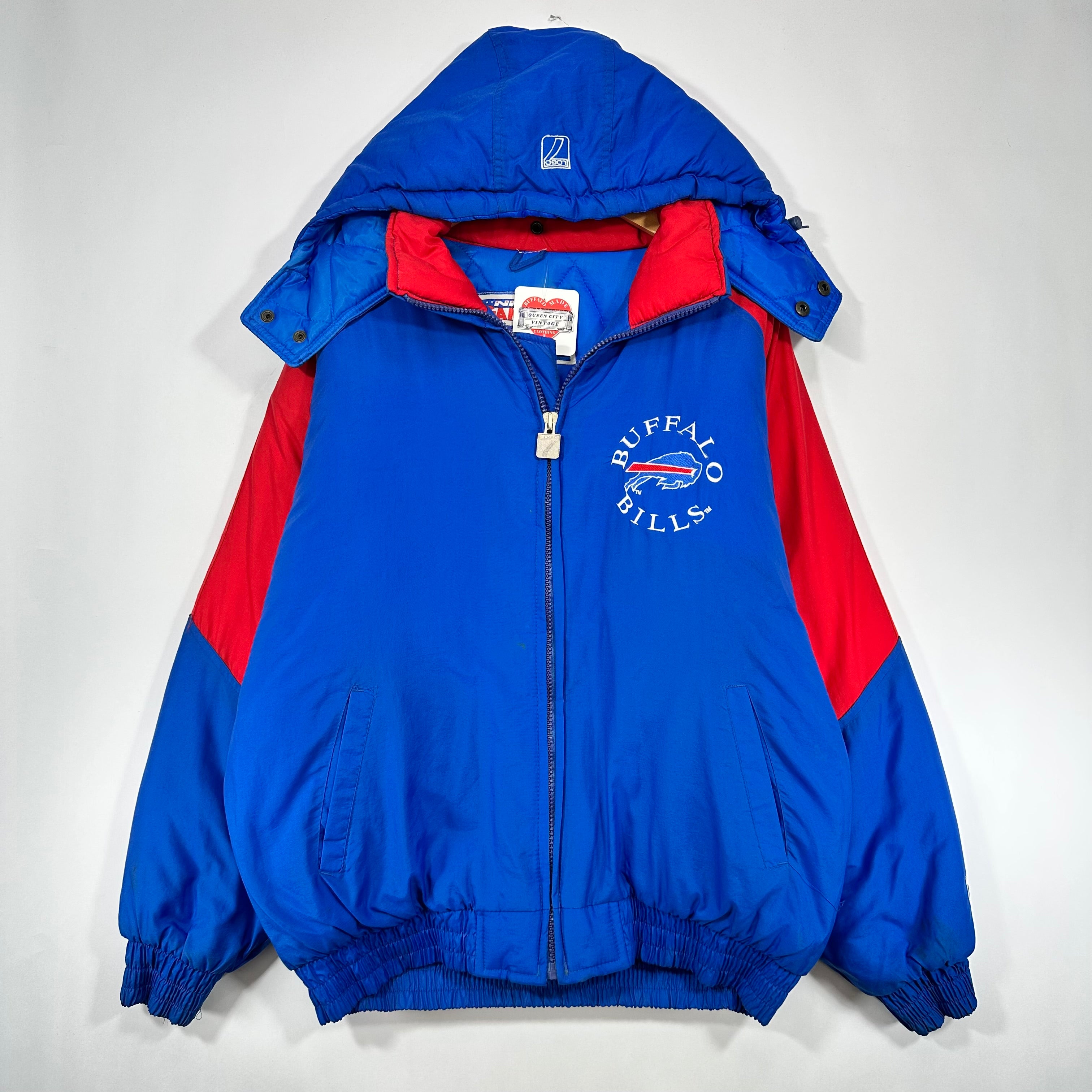 Vintage Buffalo Bills Puffer Jacket Large