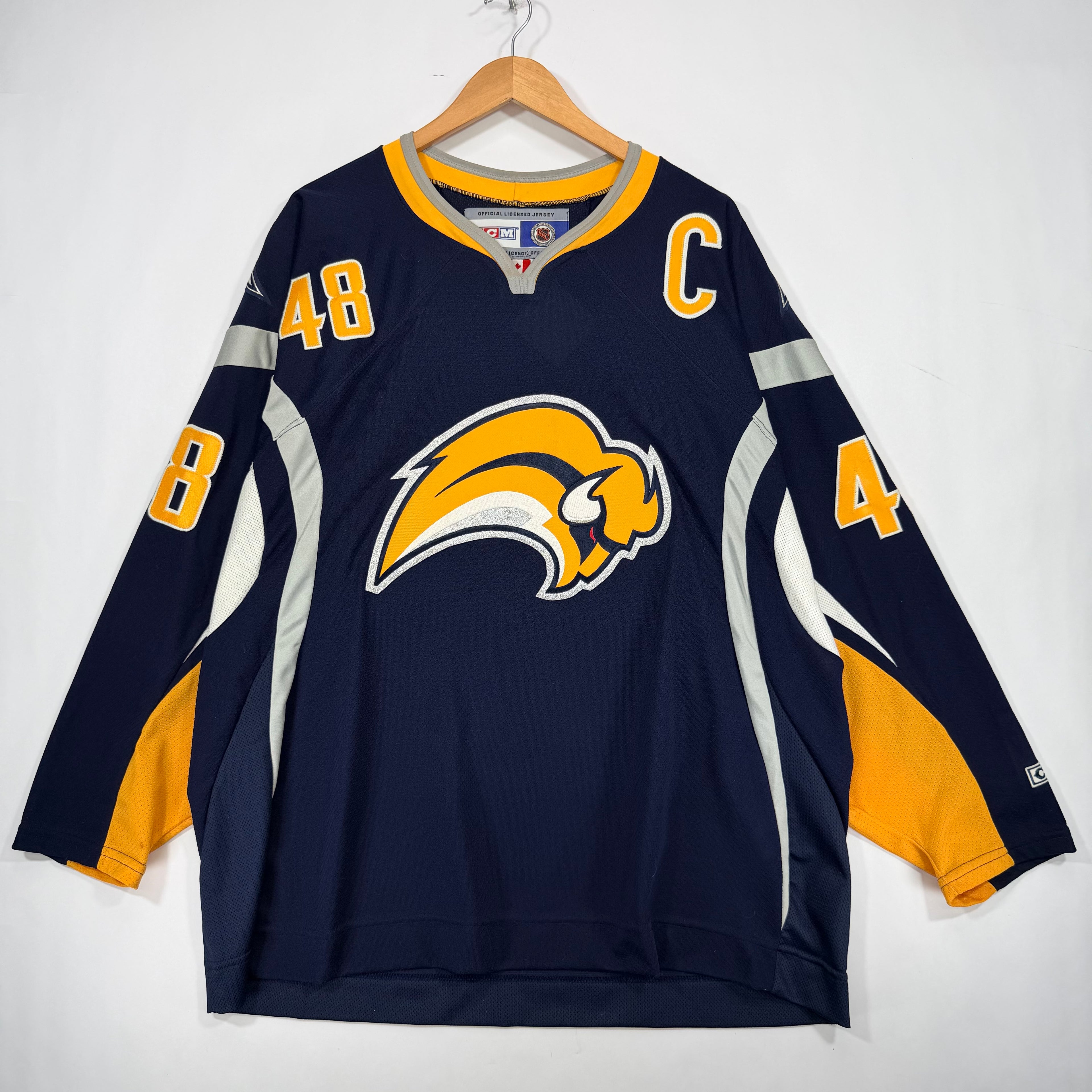 Vintage Buffalo Sabres Danny Briere Jersey Shirt XL