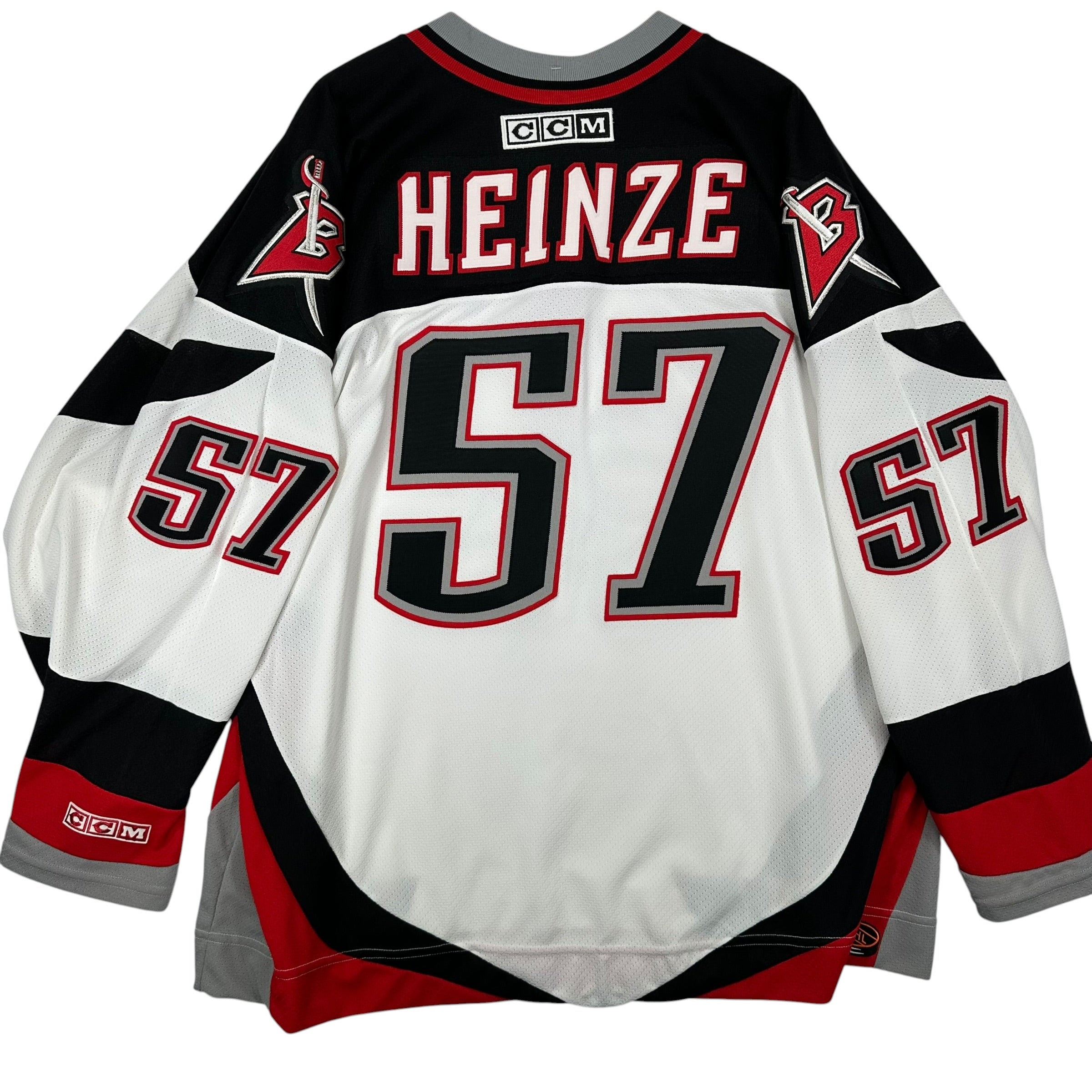 Vintage Buffalo Sabres Steve Heinze Jersey XXL
