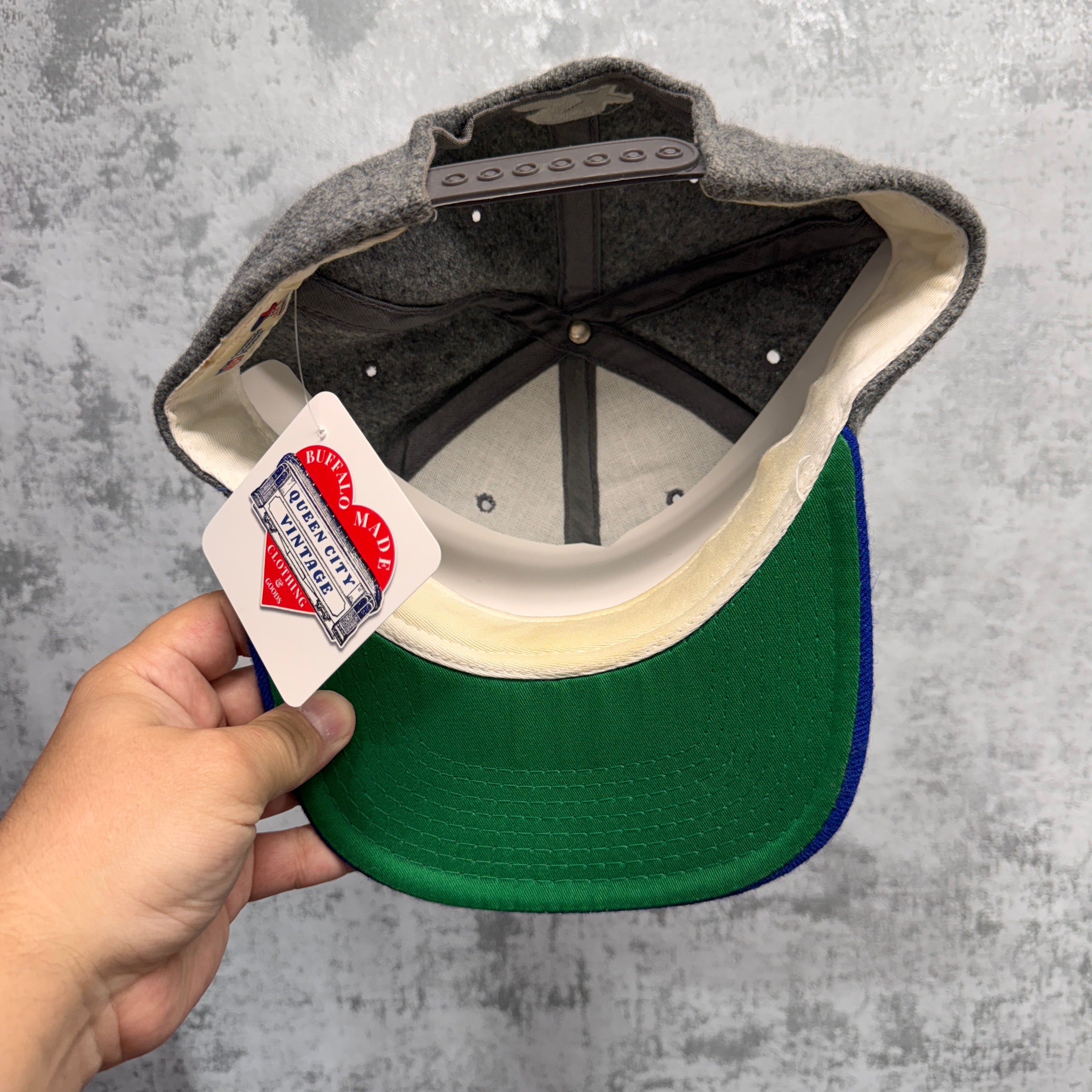 Vintage Buffalo Bills Script Snapback Hat