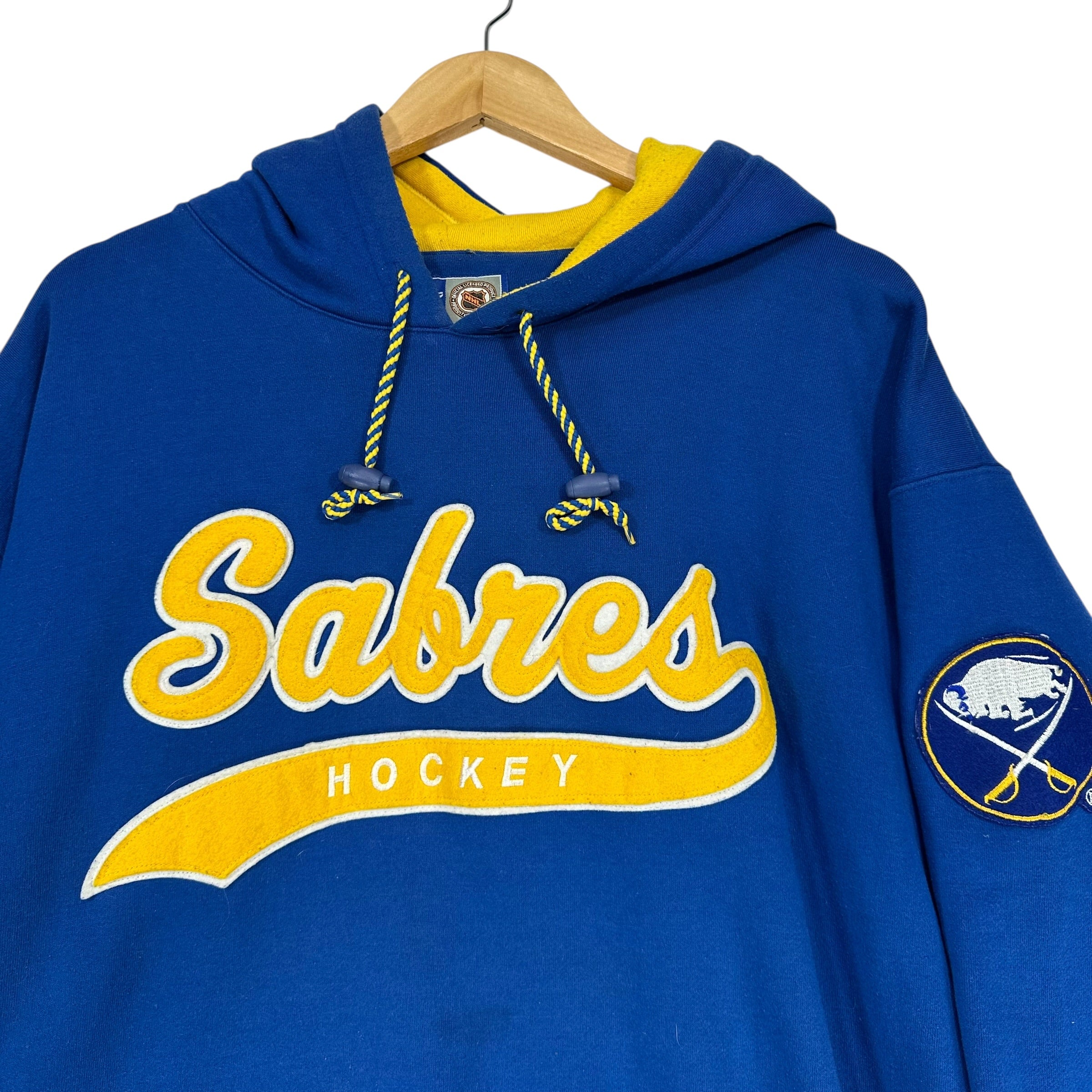 Vintage Buffalo Sabres Starter Embroidered Hoodie Sweatshirt XL