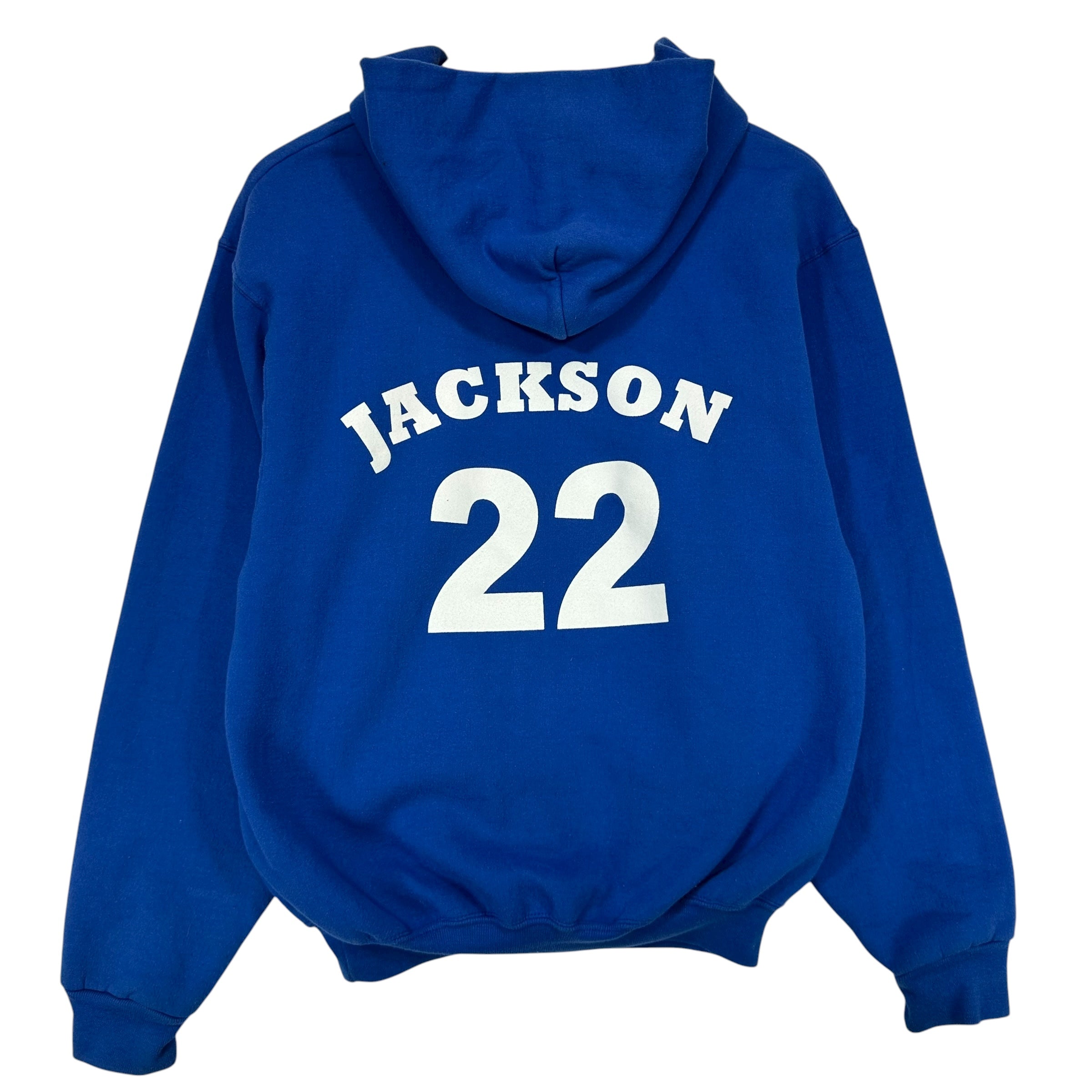 Vintage Buffalo Bills Freddie Jackson Hoodie Sweatshirt Medium