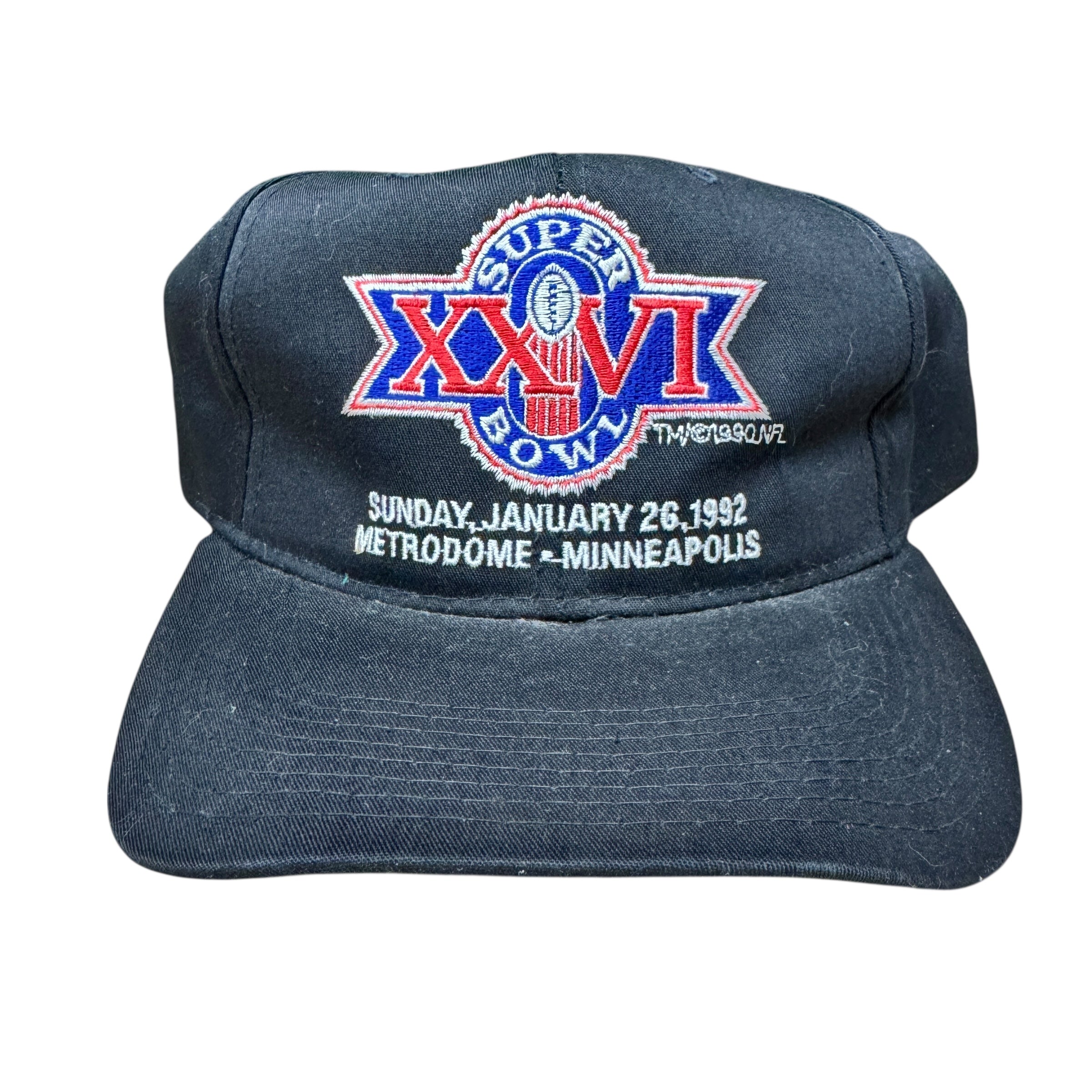 Vintage Buffalo Bills Super Bowl XXVI Snapback Hat