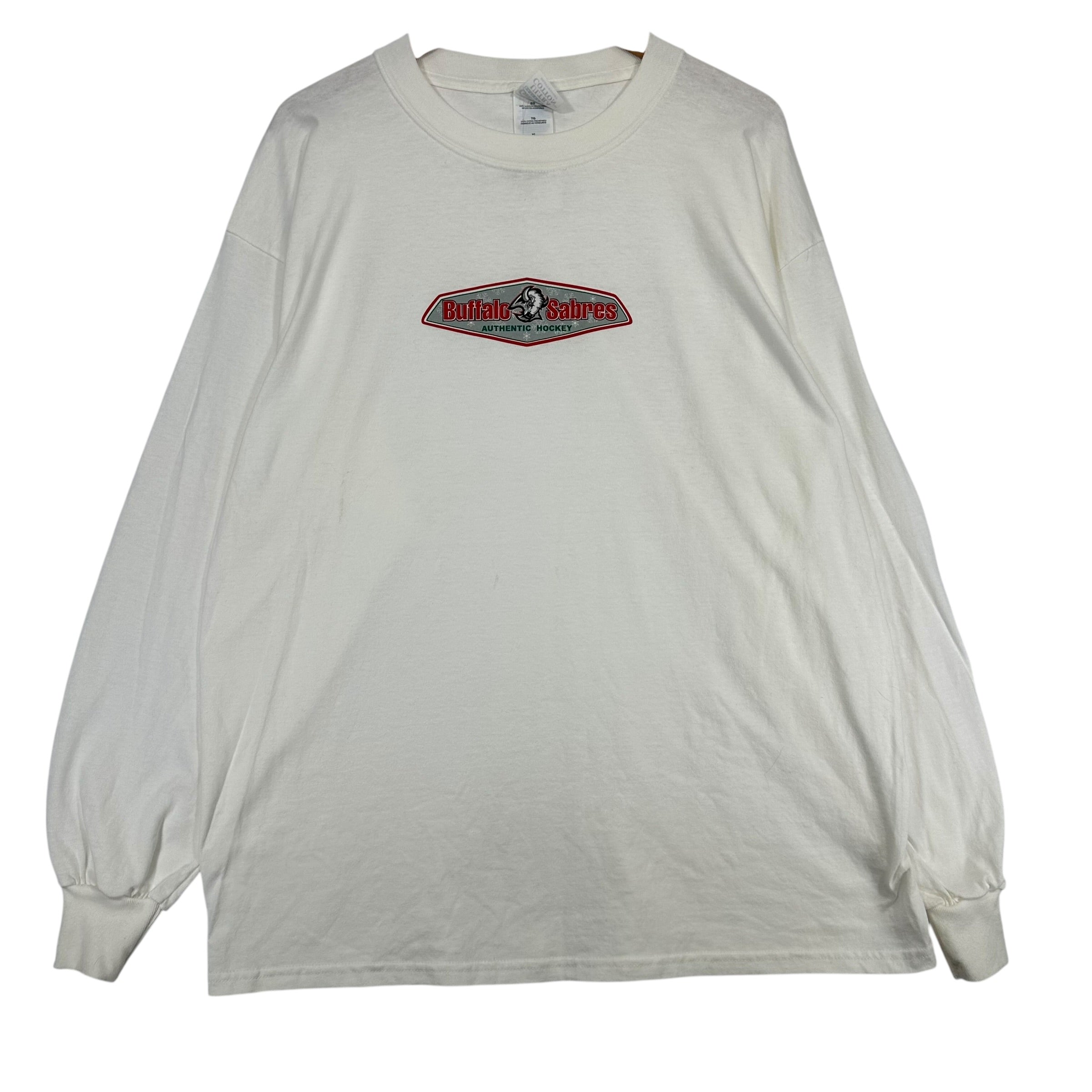 Vintage Buffalo Sabres Long Sleeve Shirt XL