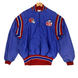 Vintage Buffalo Bills Pullover Windbreaker Jacket Large