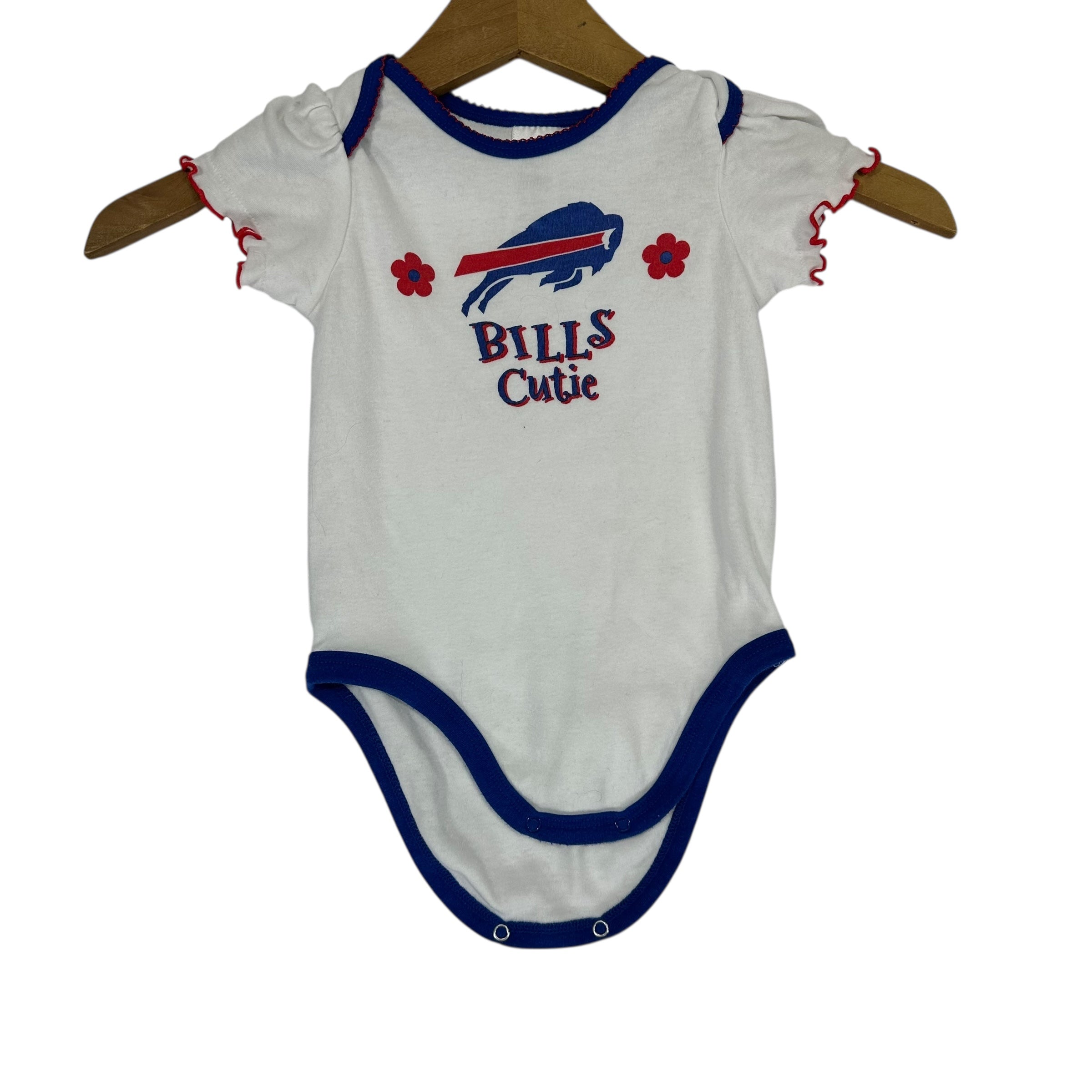 Kids Buffalo Bills Onesie Shirt Size 6-12 Months