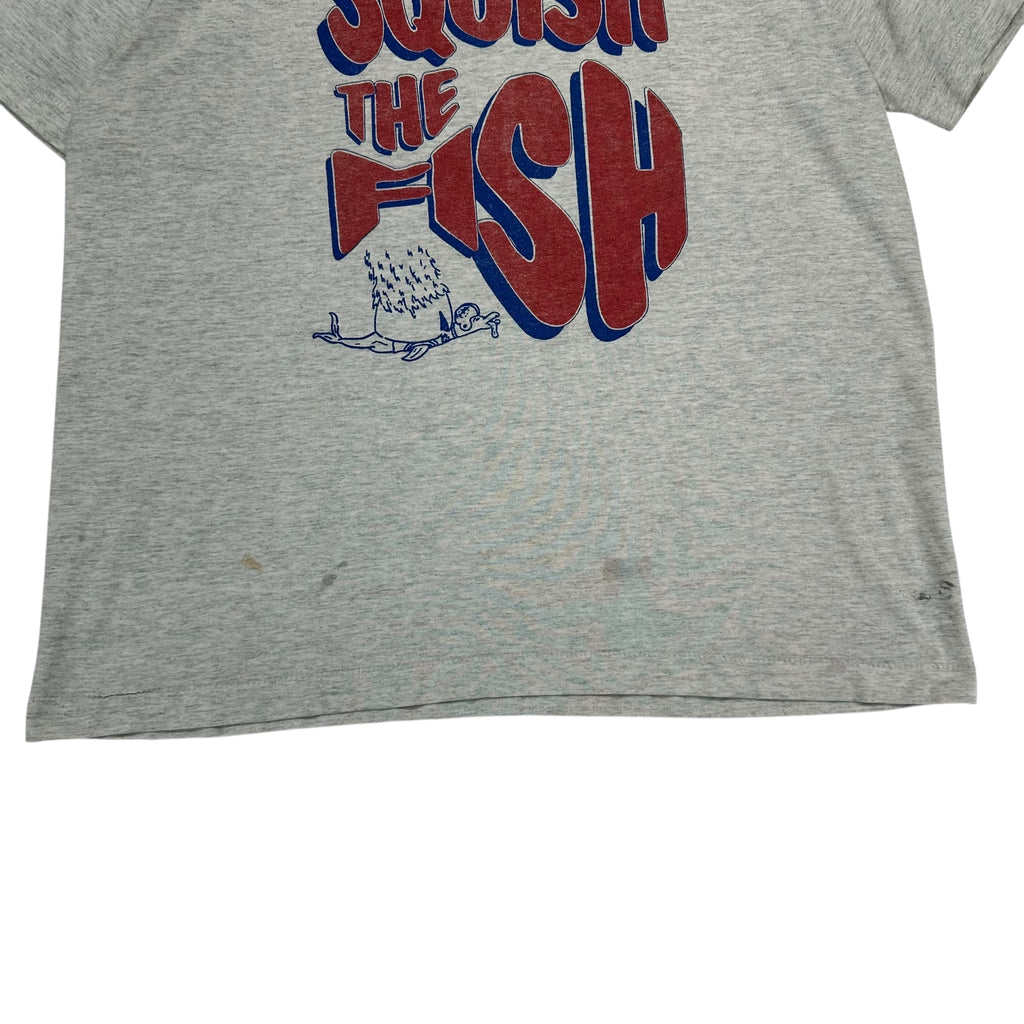 Vintage Buffalo Bills Squish The Fish Shirt XL