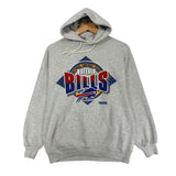 Vintage Buffalo Bills Hoodie Sweatshirt Medium