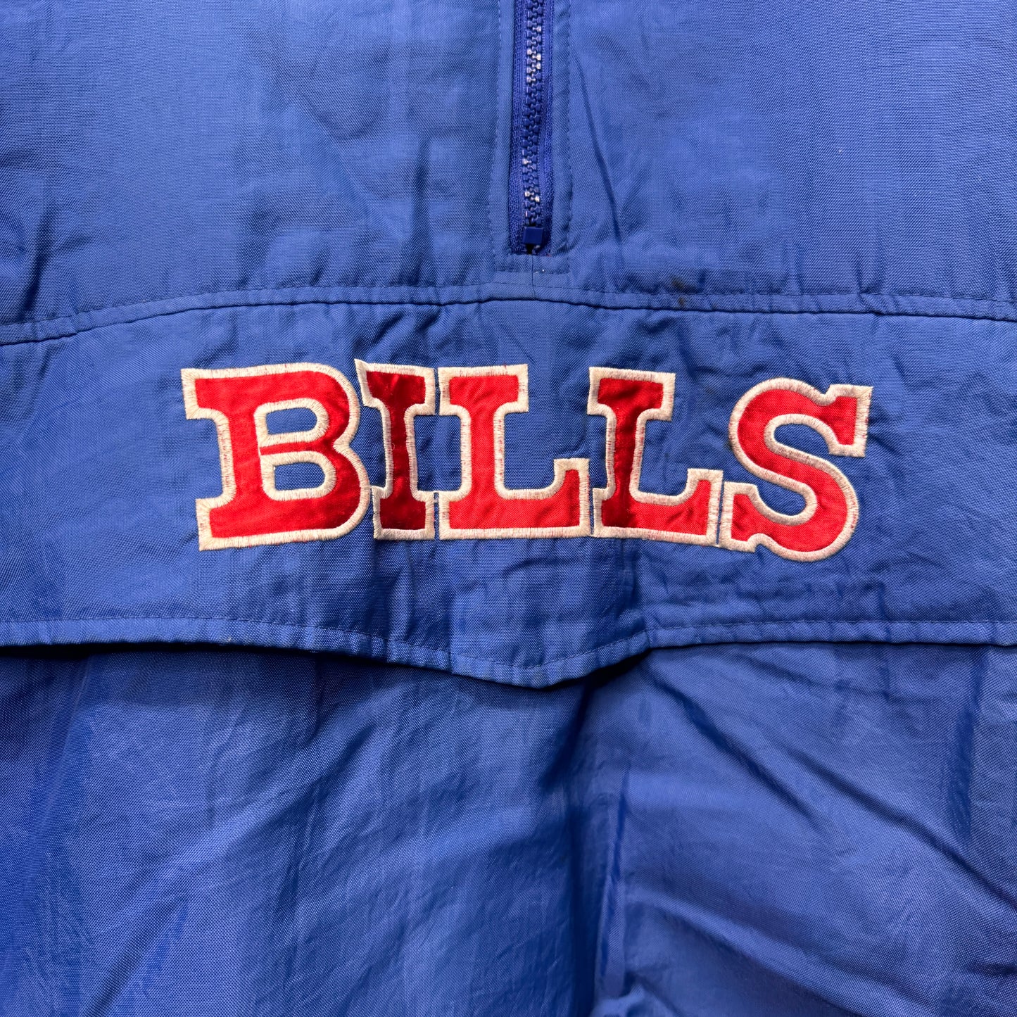 Vintage Buffalo Bills Starter Pullover Puffer Jacket XL