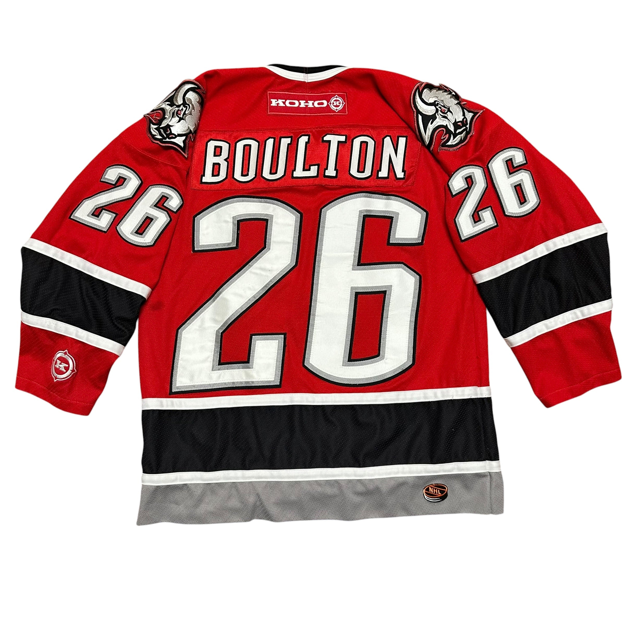 Vintage Buffalo Sabres Eric Boulton Jersey Medium