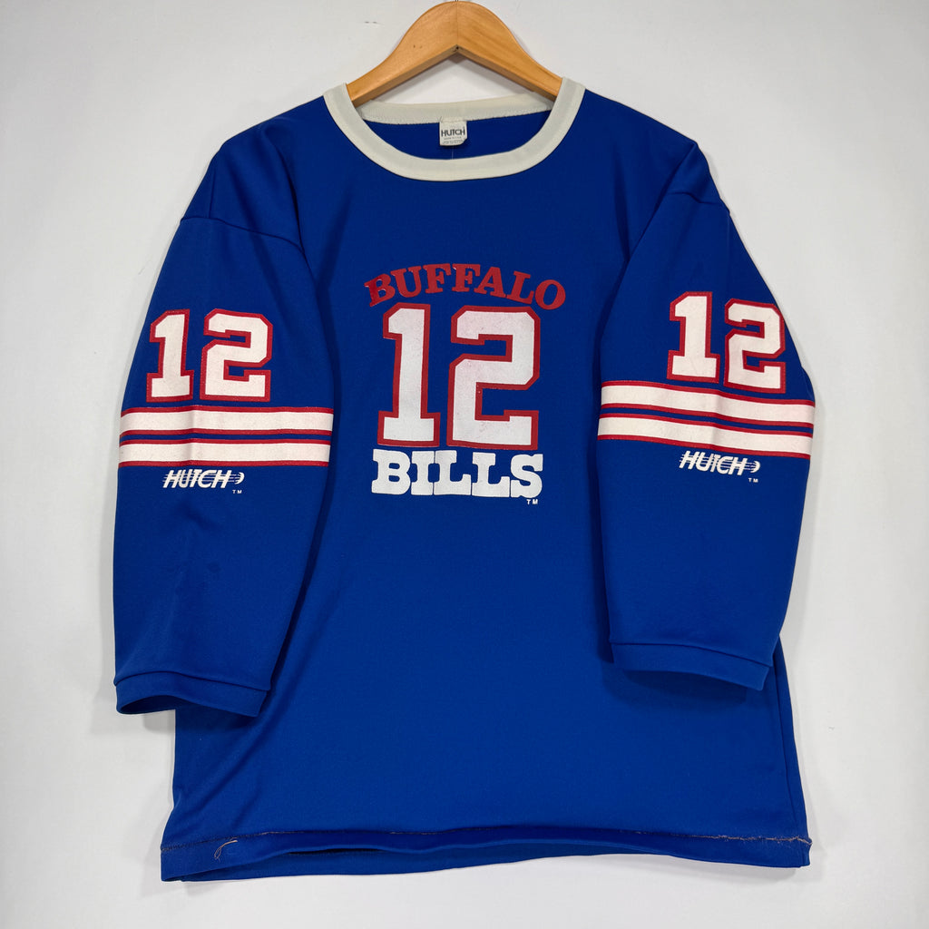 Vintage Buffalo Bills #12 Long Sleeve Shirt Small