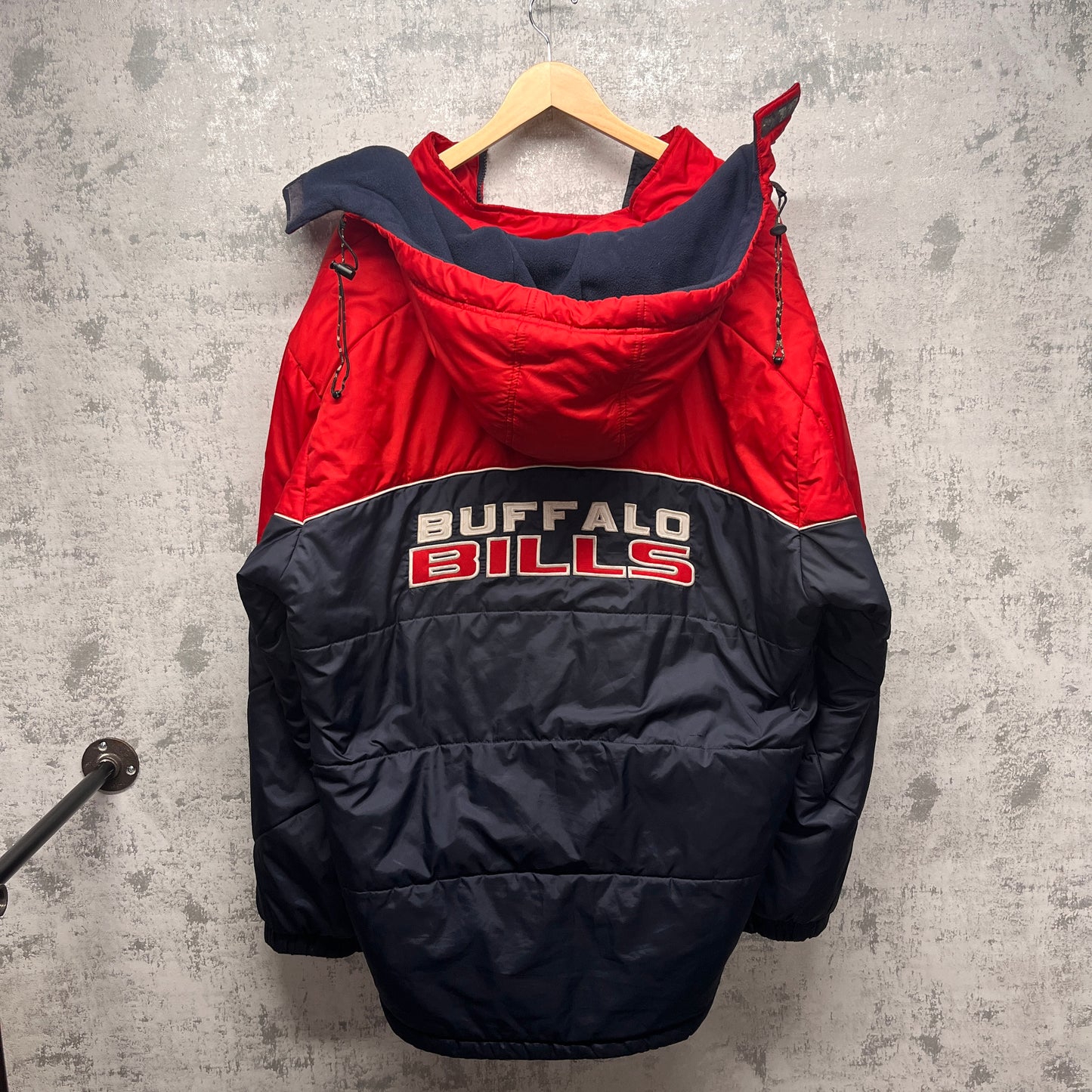 Vintage Buffalo Bills Parka Puffer Jacket XL