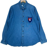 Vintage Buffalo Bills Denim Shirt XL