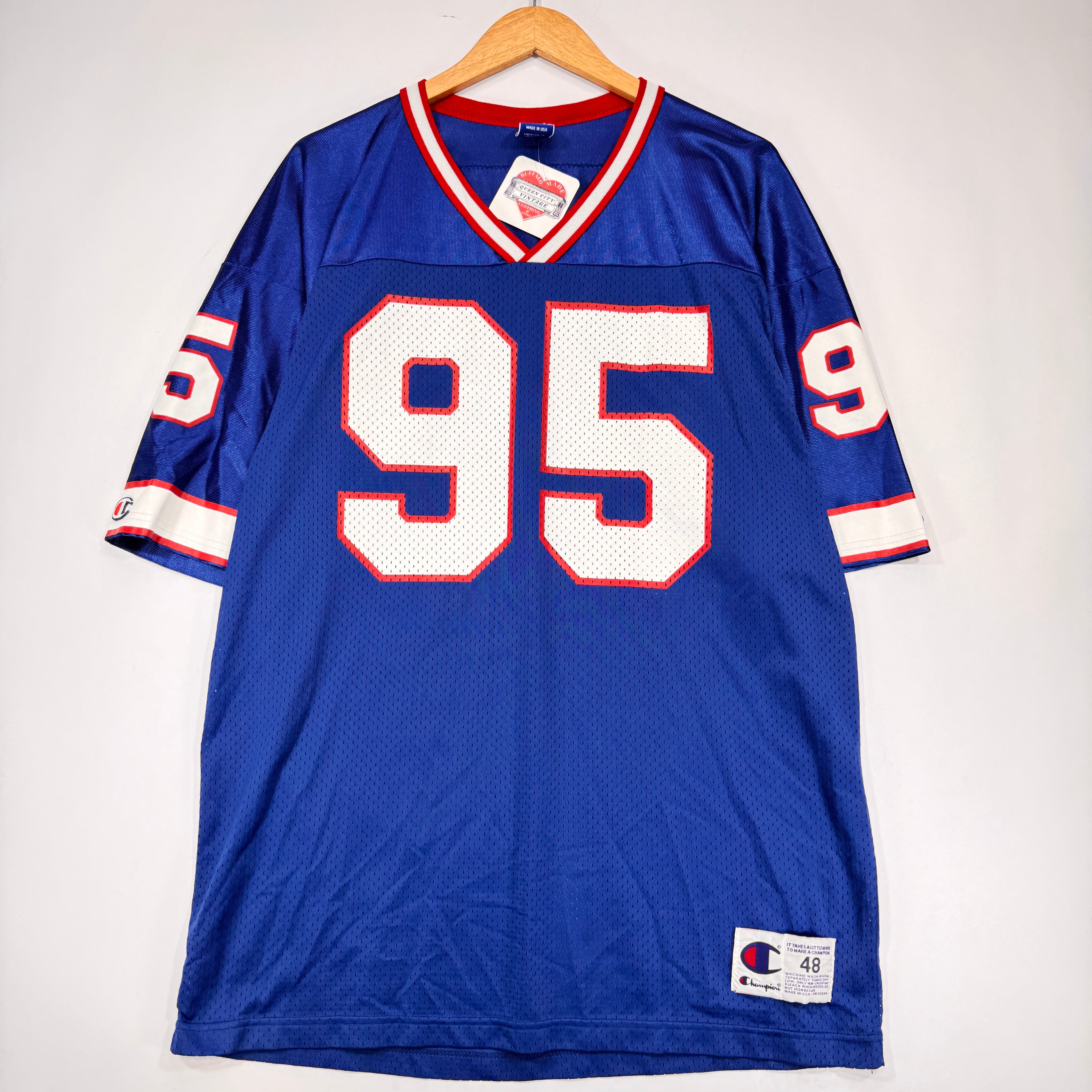 Vintage Buffalo Bills Paup #95 Jersey Shirt XL