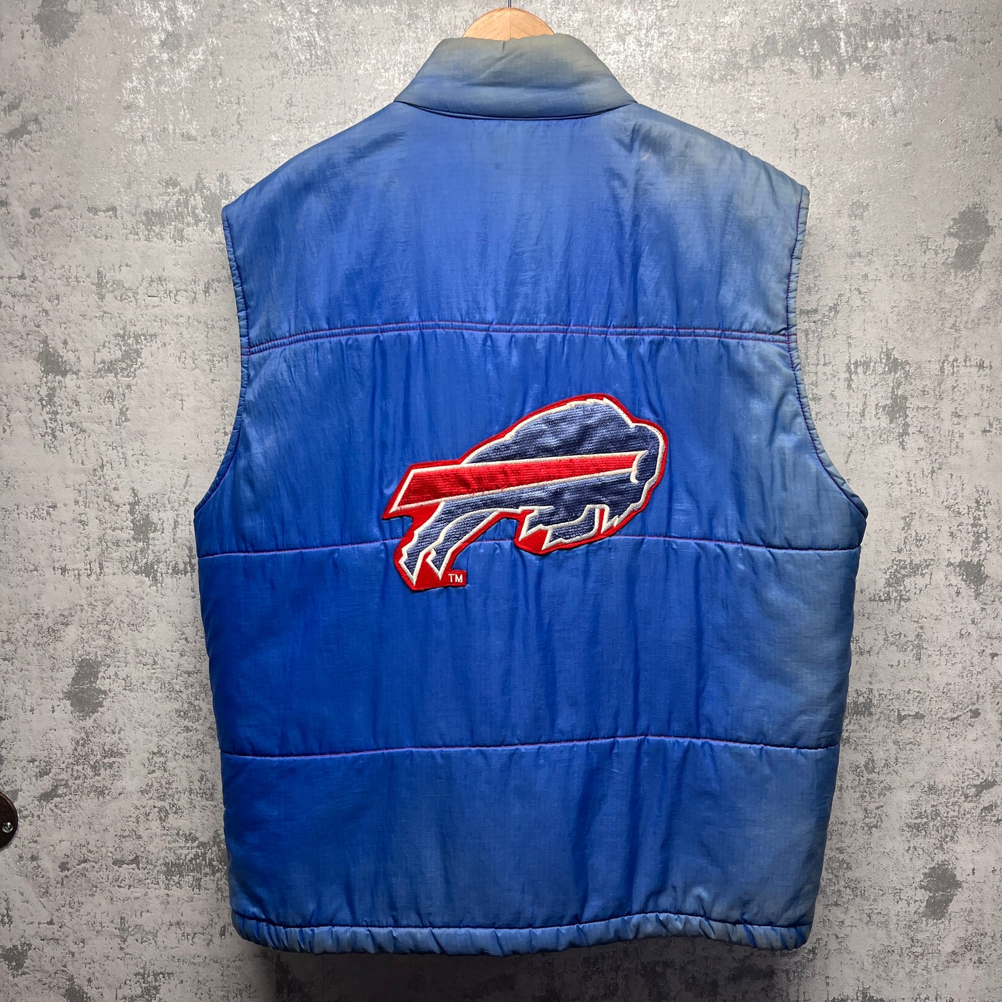 Vintage Buffalo Bills Puffer Vest Jacket XL