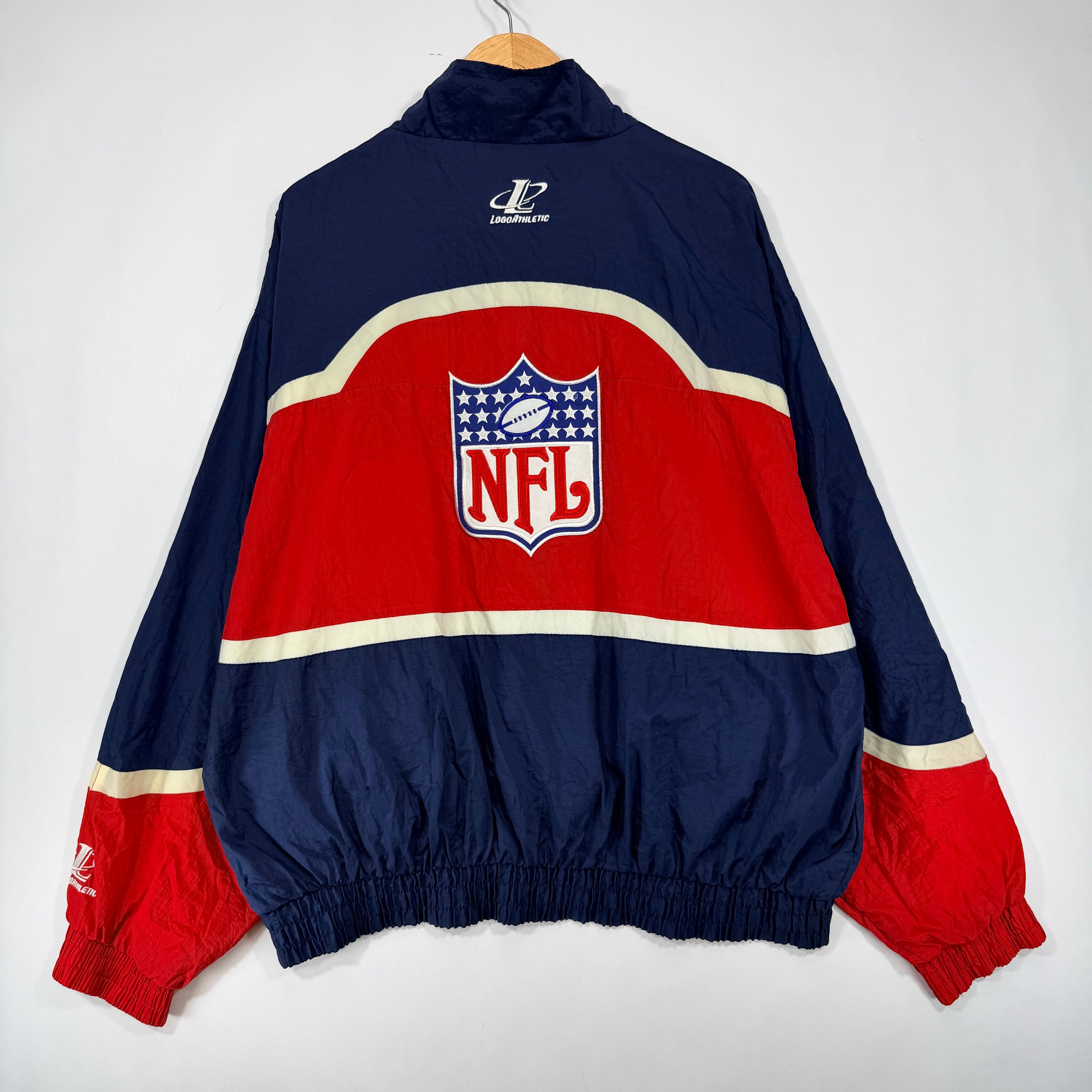 Vintage Buffalo Bills Windbreaker Jacket XL