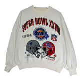 Vintage Buffalo Bills 1994 Super Bowl Crewneck Sweatshirt Medium