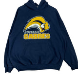 Vintage Buffalo Sabres Hoodie Sweatshirt XL