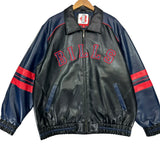 Vintage Buffalo Bills Vegan Leather Jacket XL