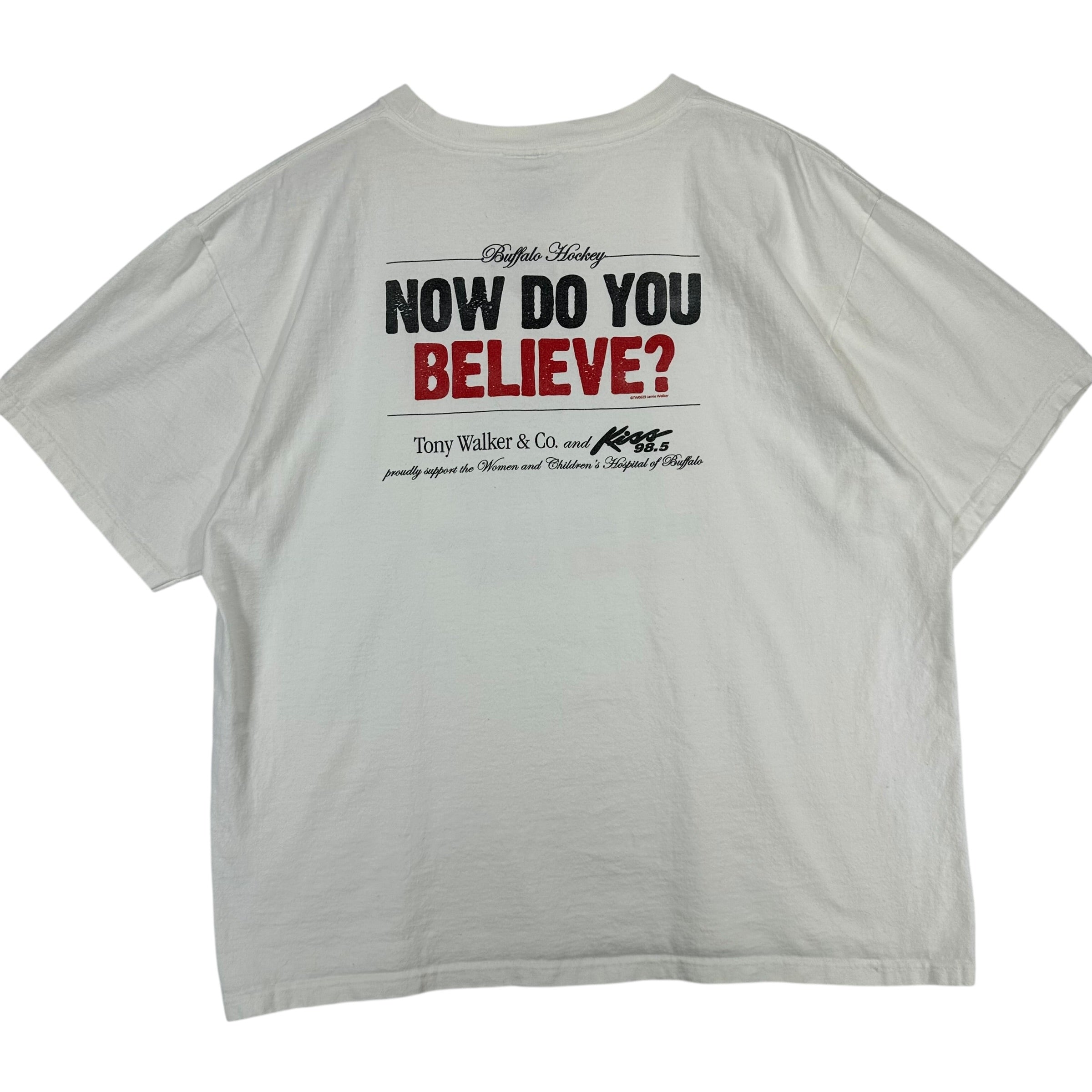 Vintage Buffalo Sabres Rick Jeanneret Shirt Large