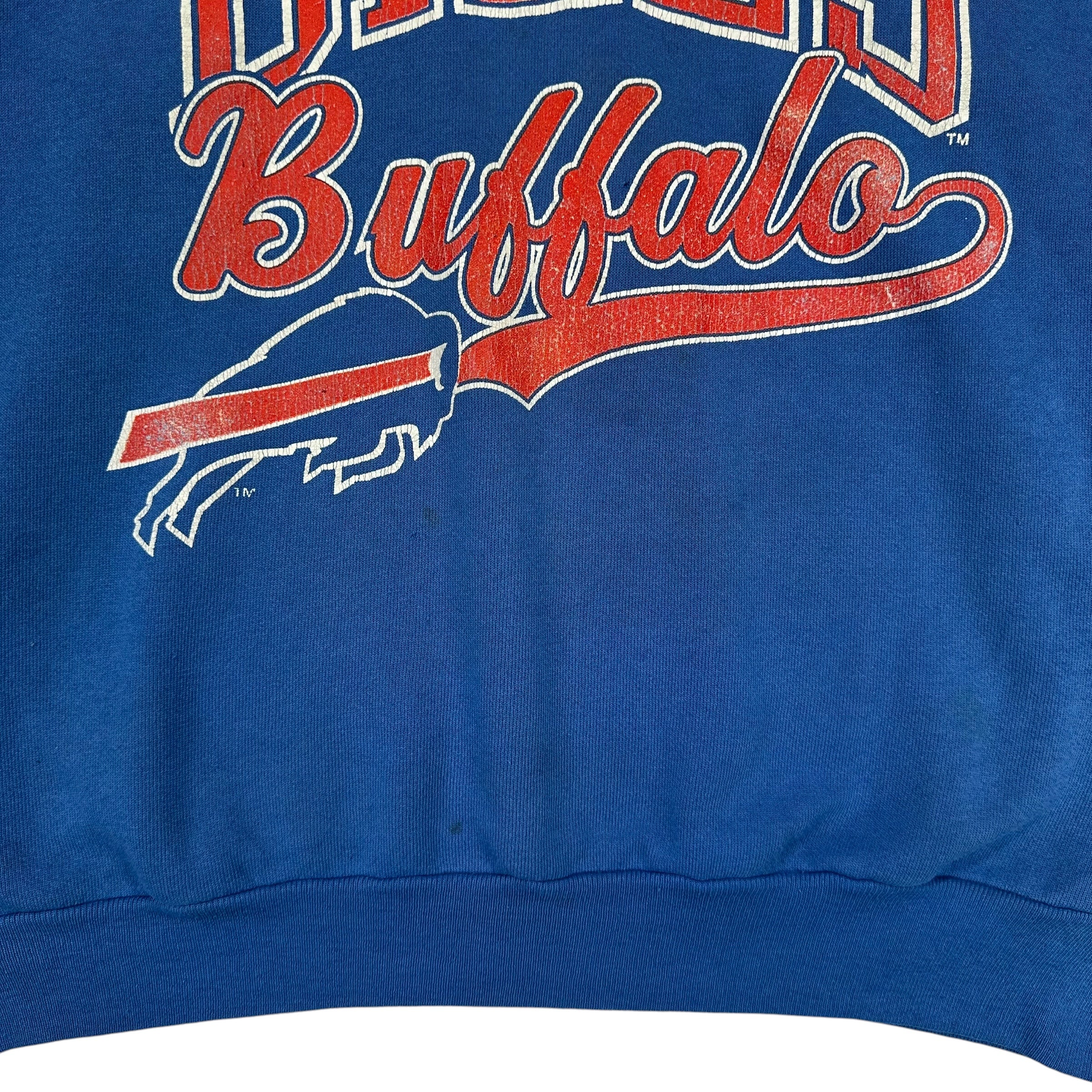 Vintage Buffalo Bills Crewneck Sweatshirt Large