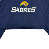 Vintage Buffalo Sabres Cropped Long Sleeve Shirt Large