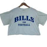 Vintage Buffalo Bills Cropped Shirt Large