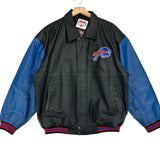 Vintage Buffalo Bills Leather Jacket Medium