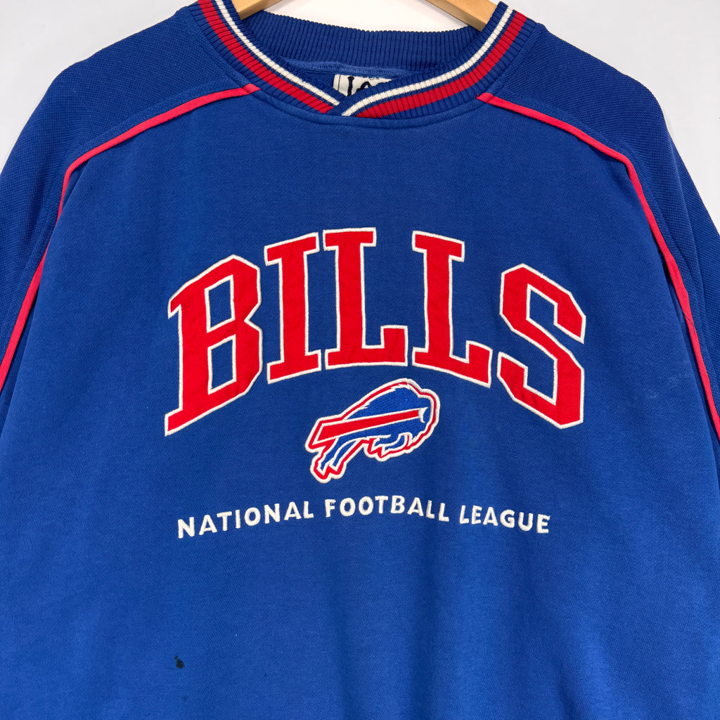 Vintage Buffalo Bills Embroidered Crewneck Sweatshirt XL