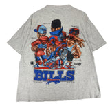 Vintage Buffalo Bills Caricature Cartoon Shirt XL