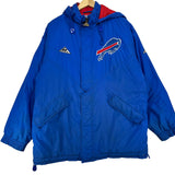 Vintage Buffalo Bills Apex Puffer Parka Jacket Large